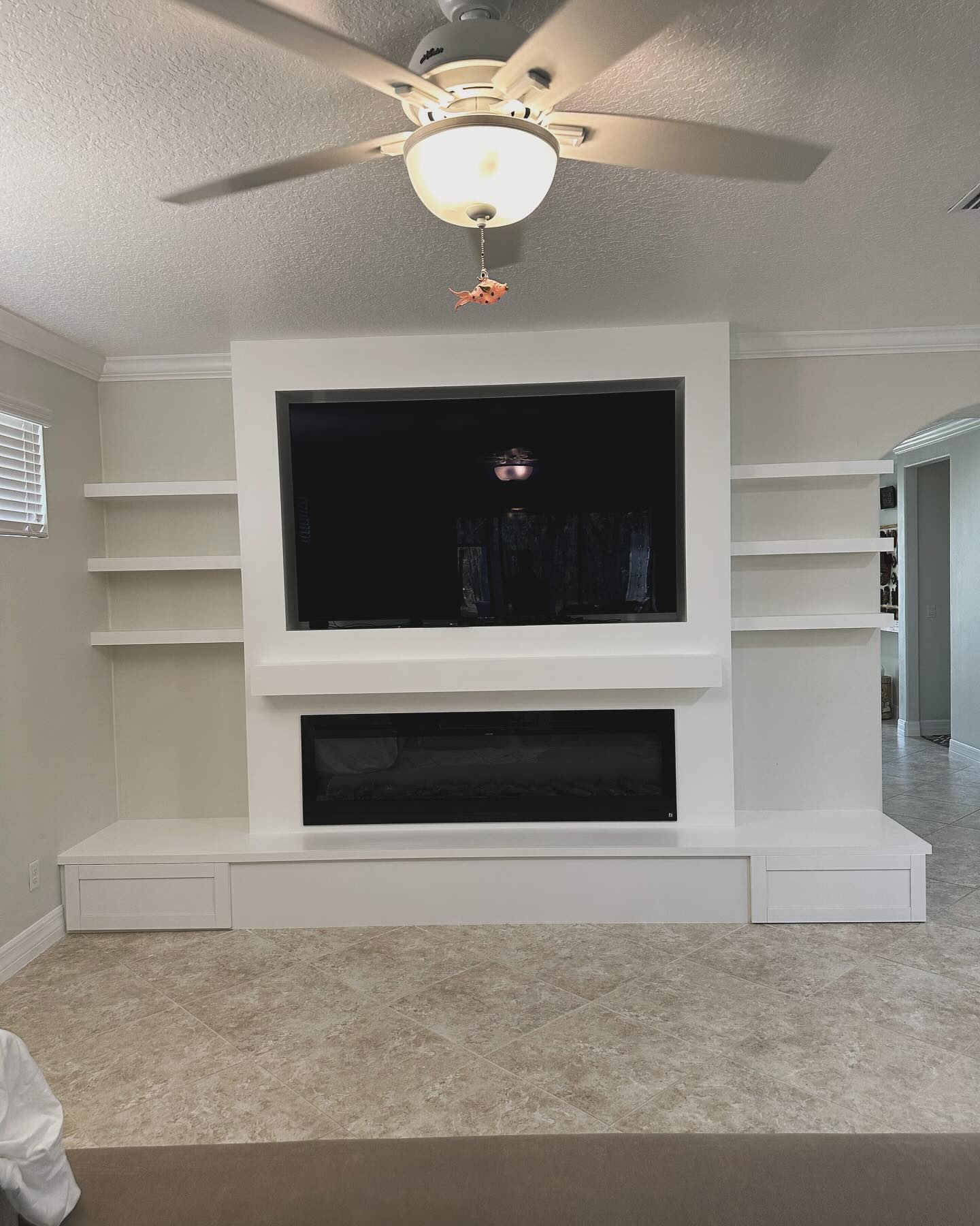 TV Entertainment Centers project by AVP Construction JAX