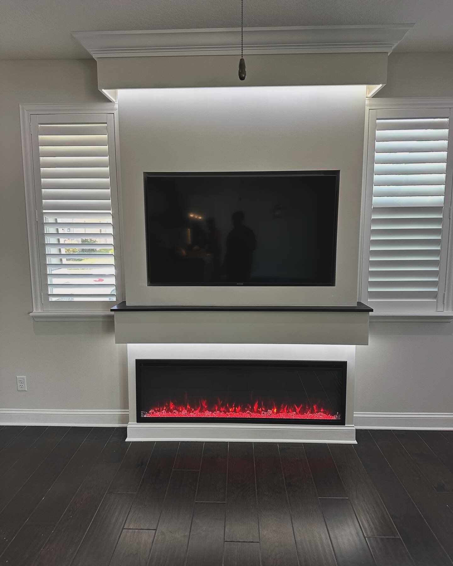 TV Entertainment Centers project by AVP Construction JAX