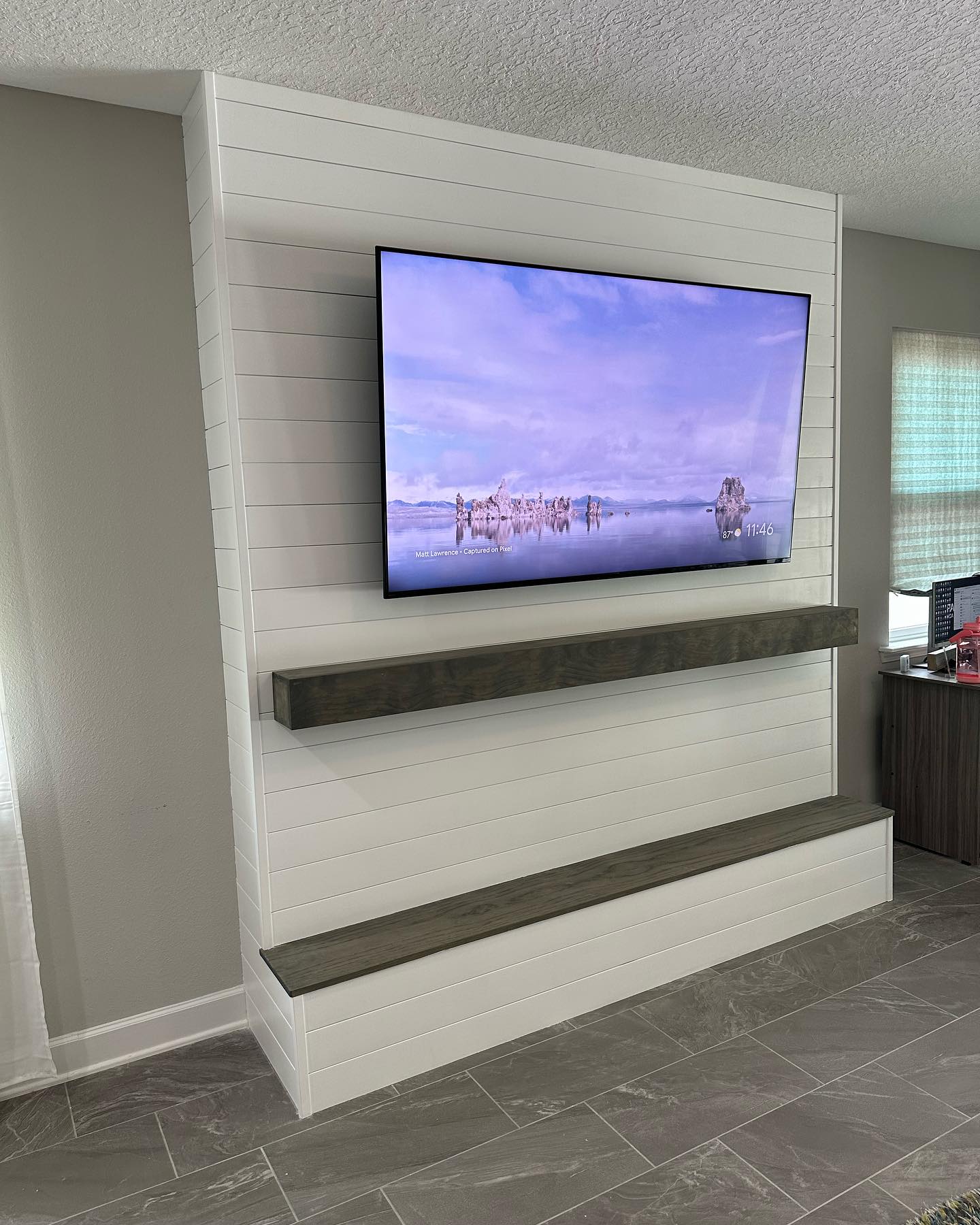 TV Entertainment Centers project by AVP Construction JAX