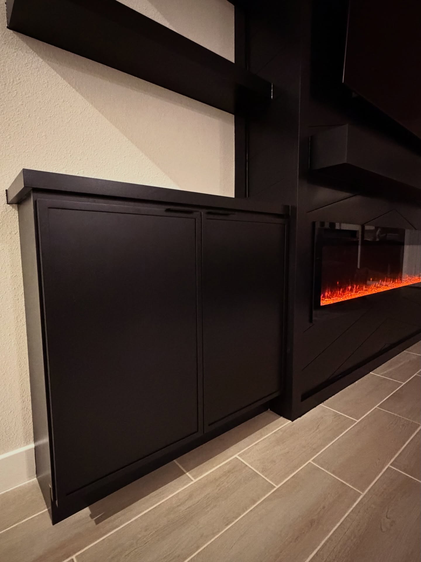TV Entertainment Centers project by AVP Construction JAX