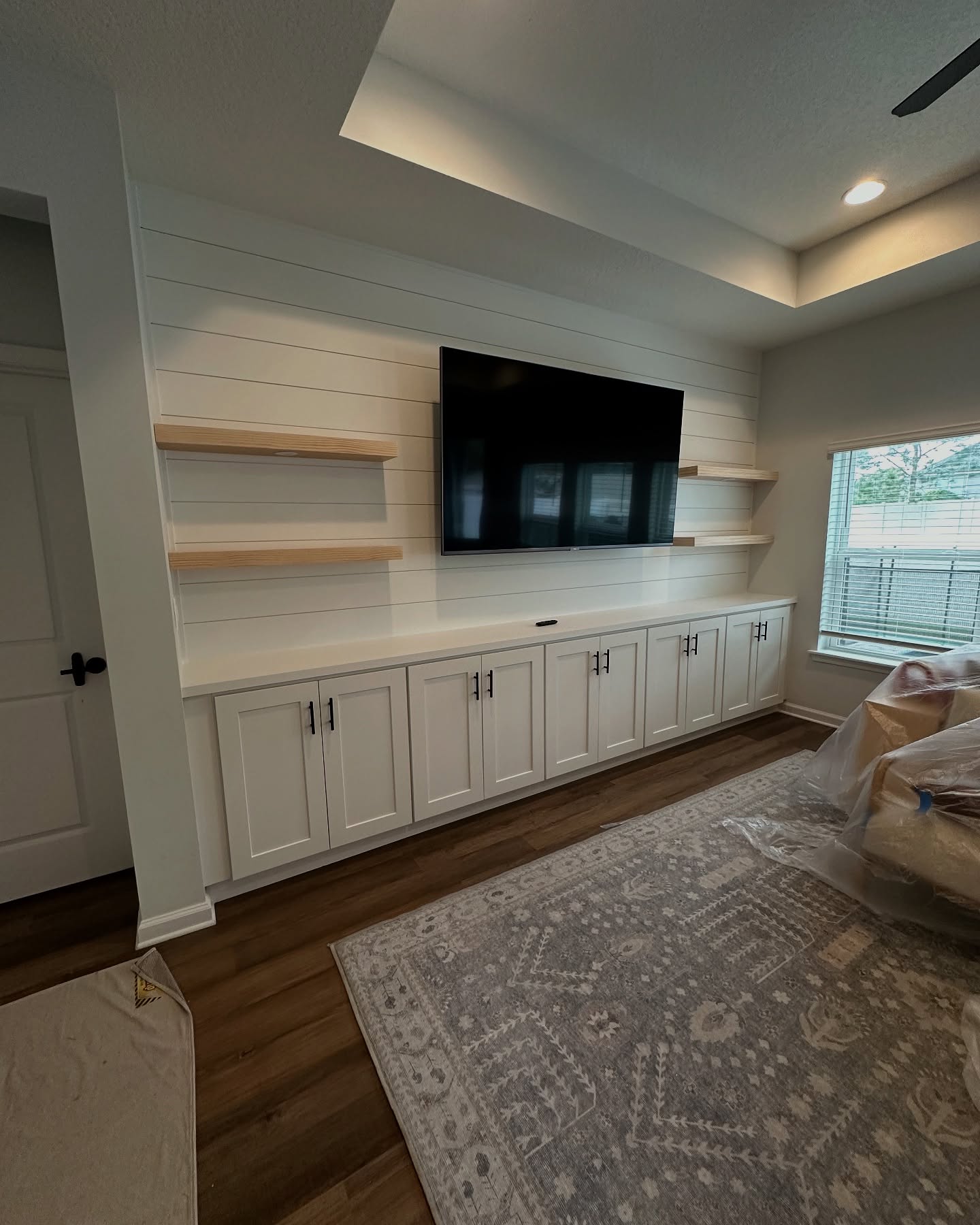 TV Entertainment Centers project by AVP Construction JAX