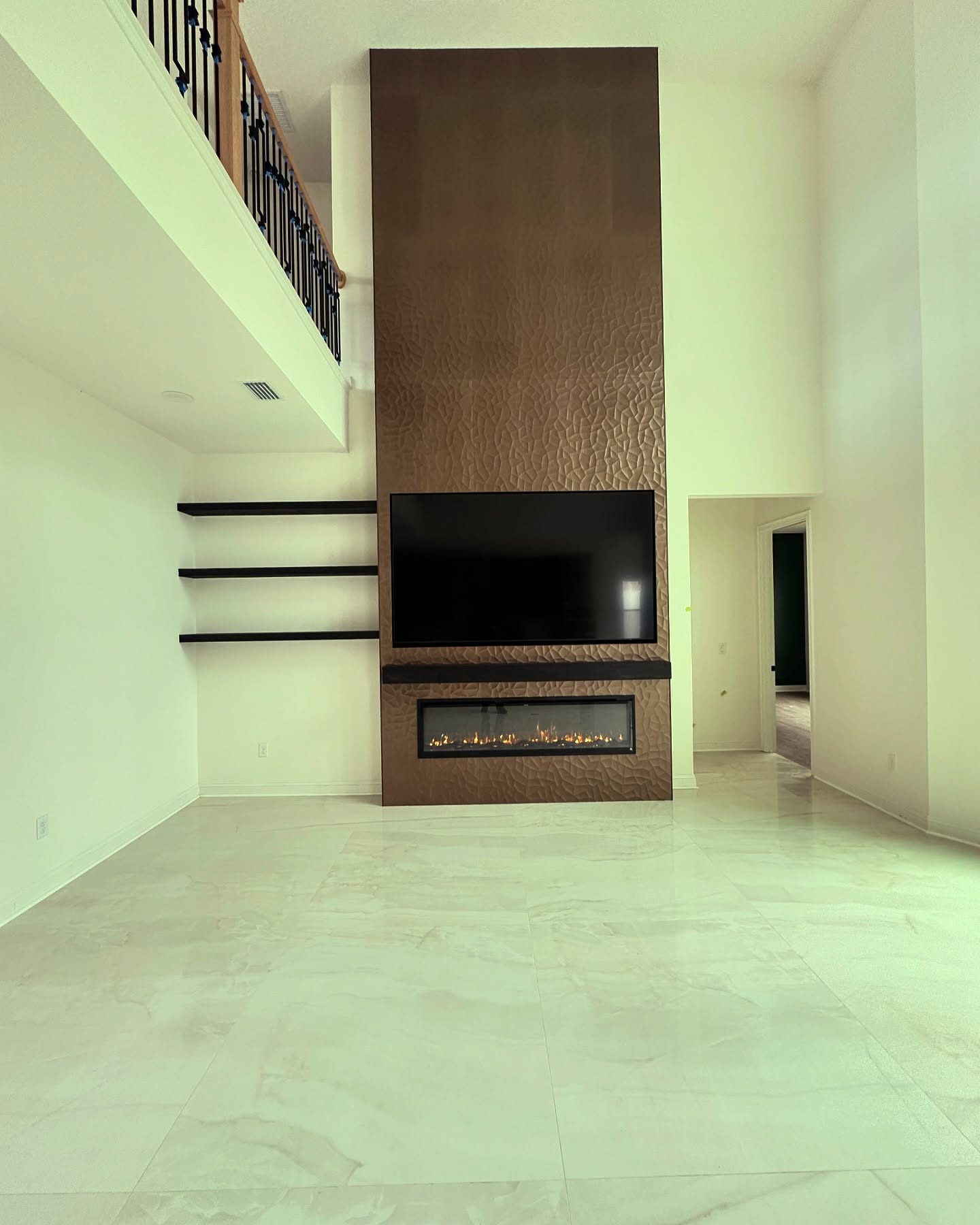 TV Entertainment Centers project by AVP Construction JAX