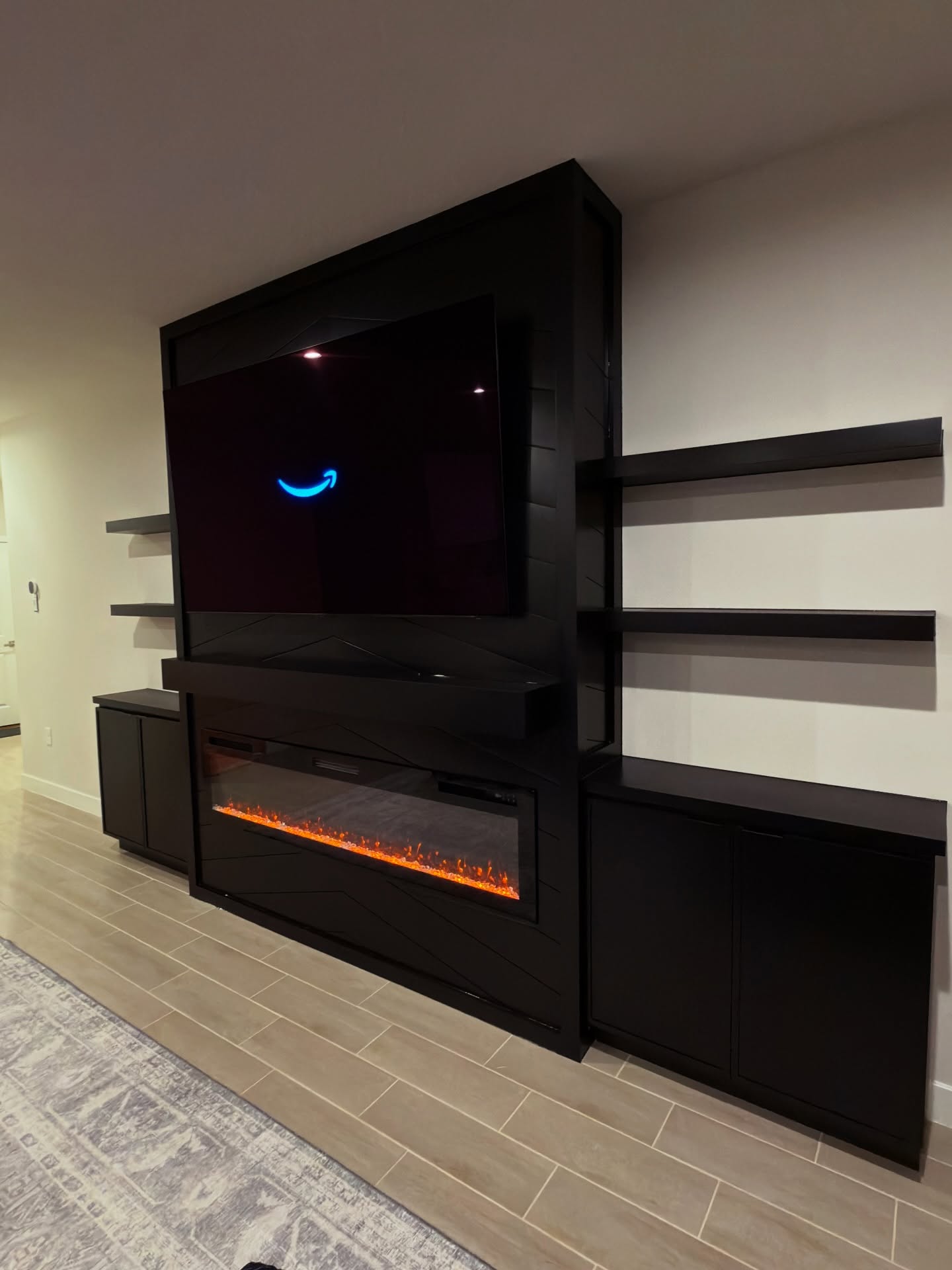 TV Entertainment Centers project by AVP Construction JAX