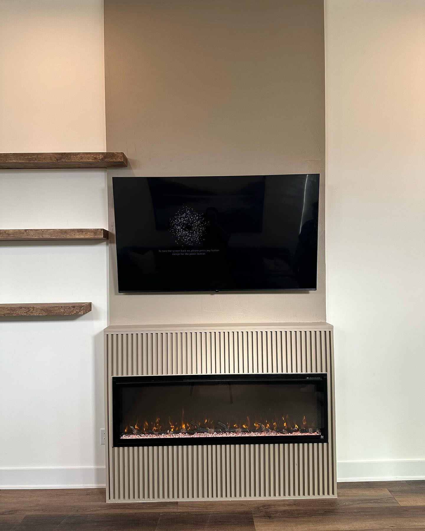 TV Entertainment Centers project by AVP Construction JAX
