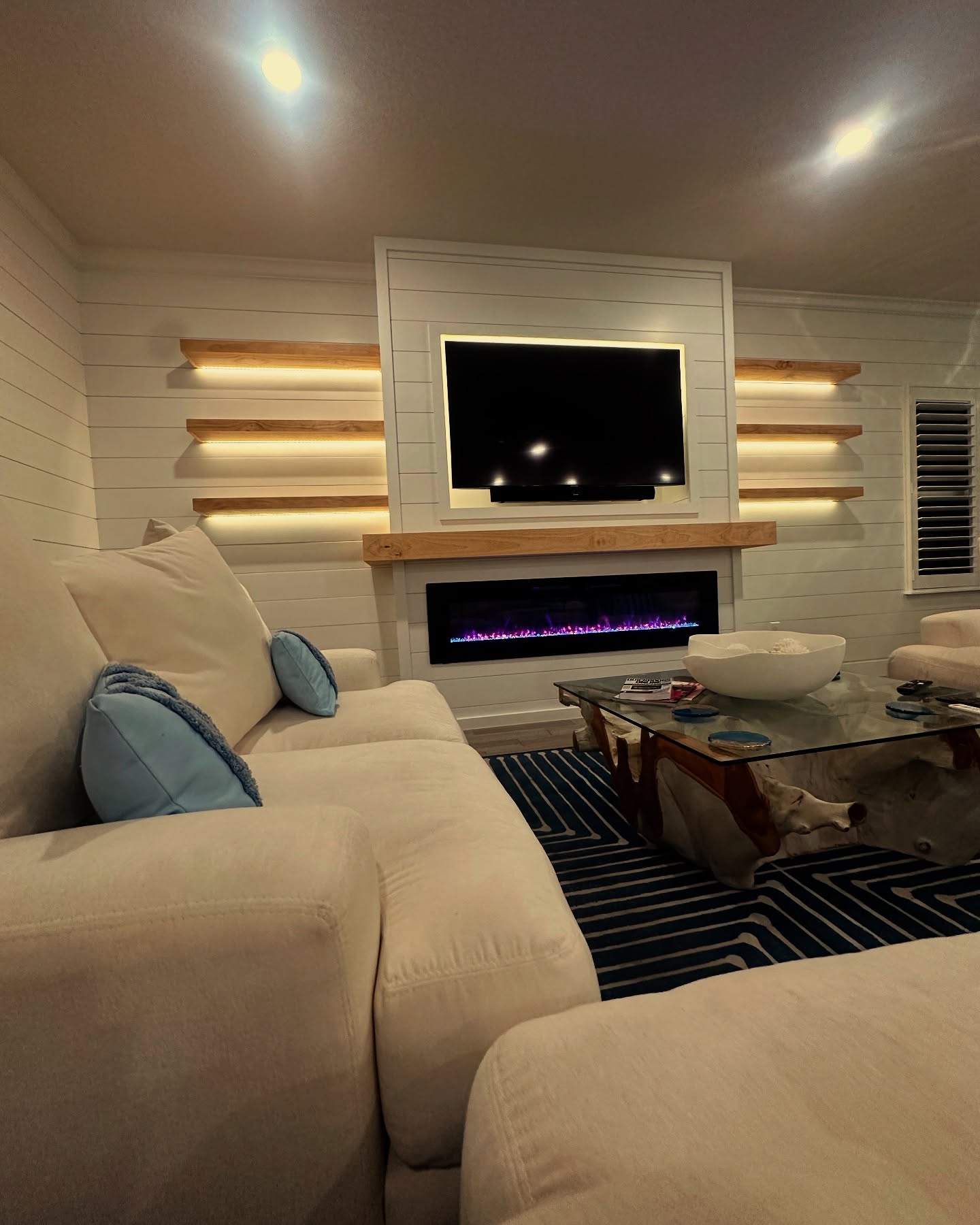 TV Entertainment Centers project by AVP Construction JAX