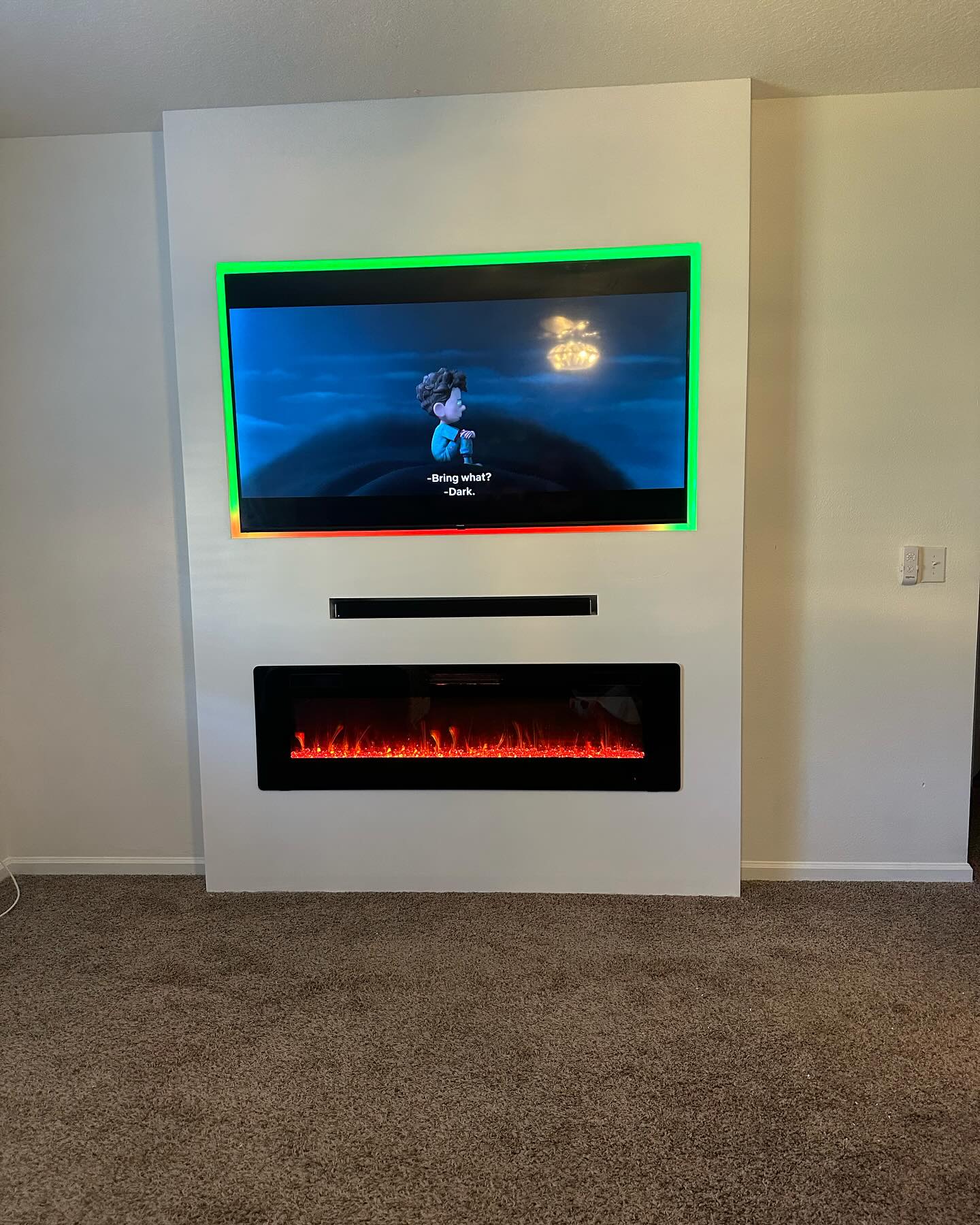 TV Entertainment Centers project by AVP Construction JAX