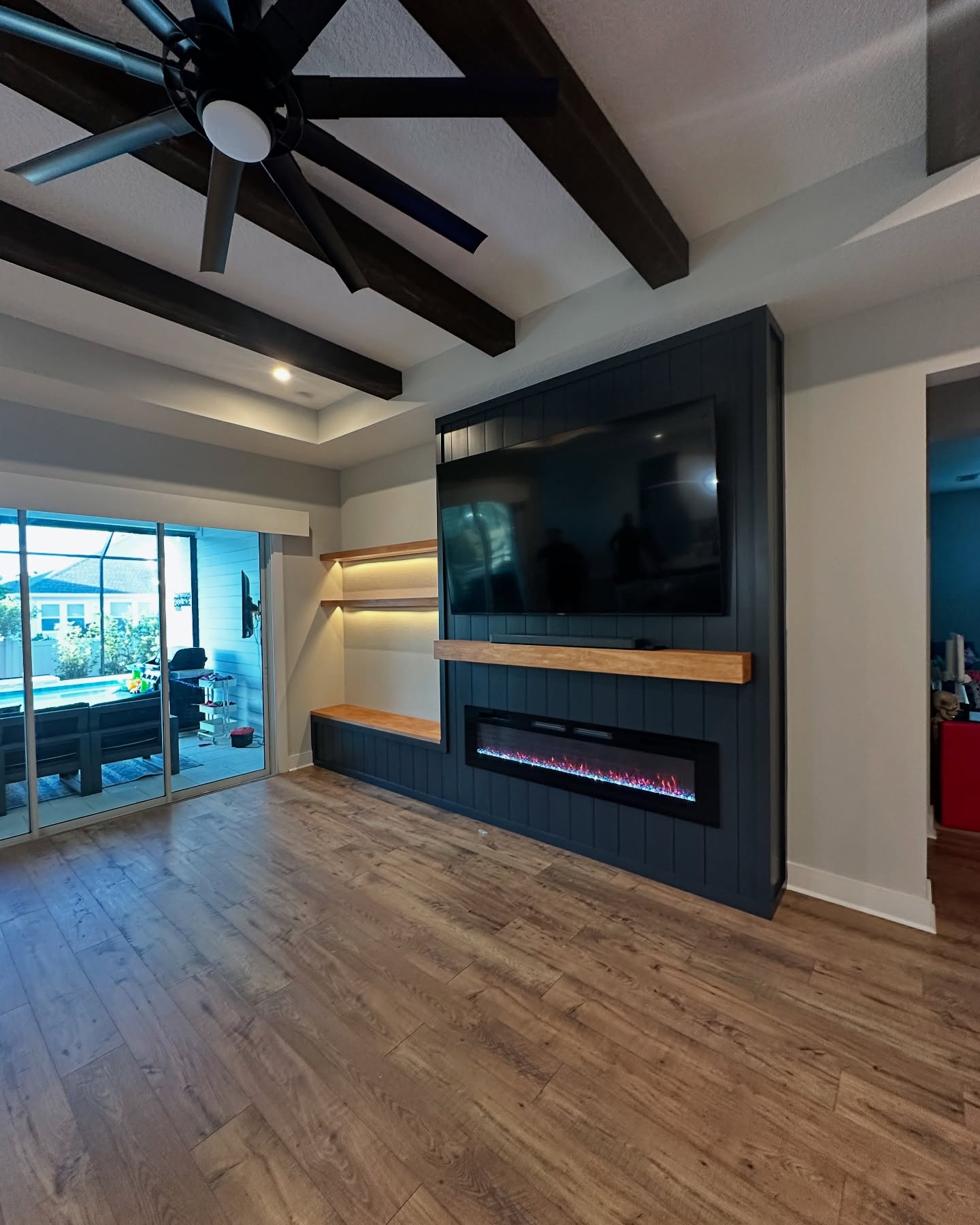 TV Entertainment Centers project by AVP Construction JAX