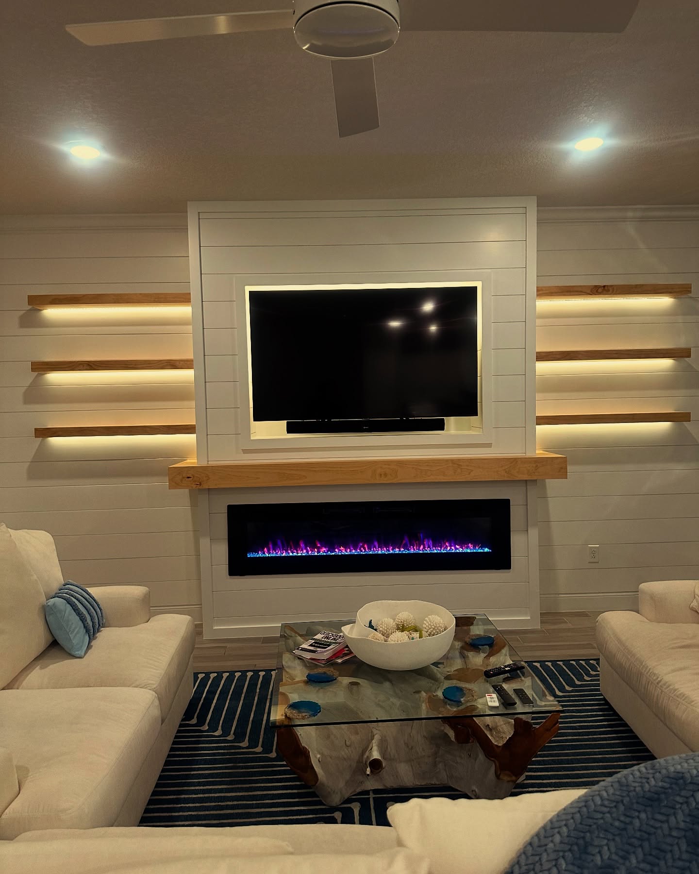 TV Entertainment Centers project by AVP Construction JAX