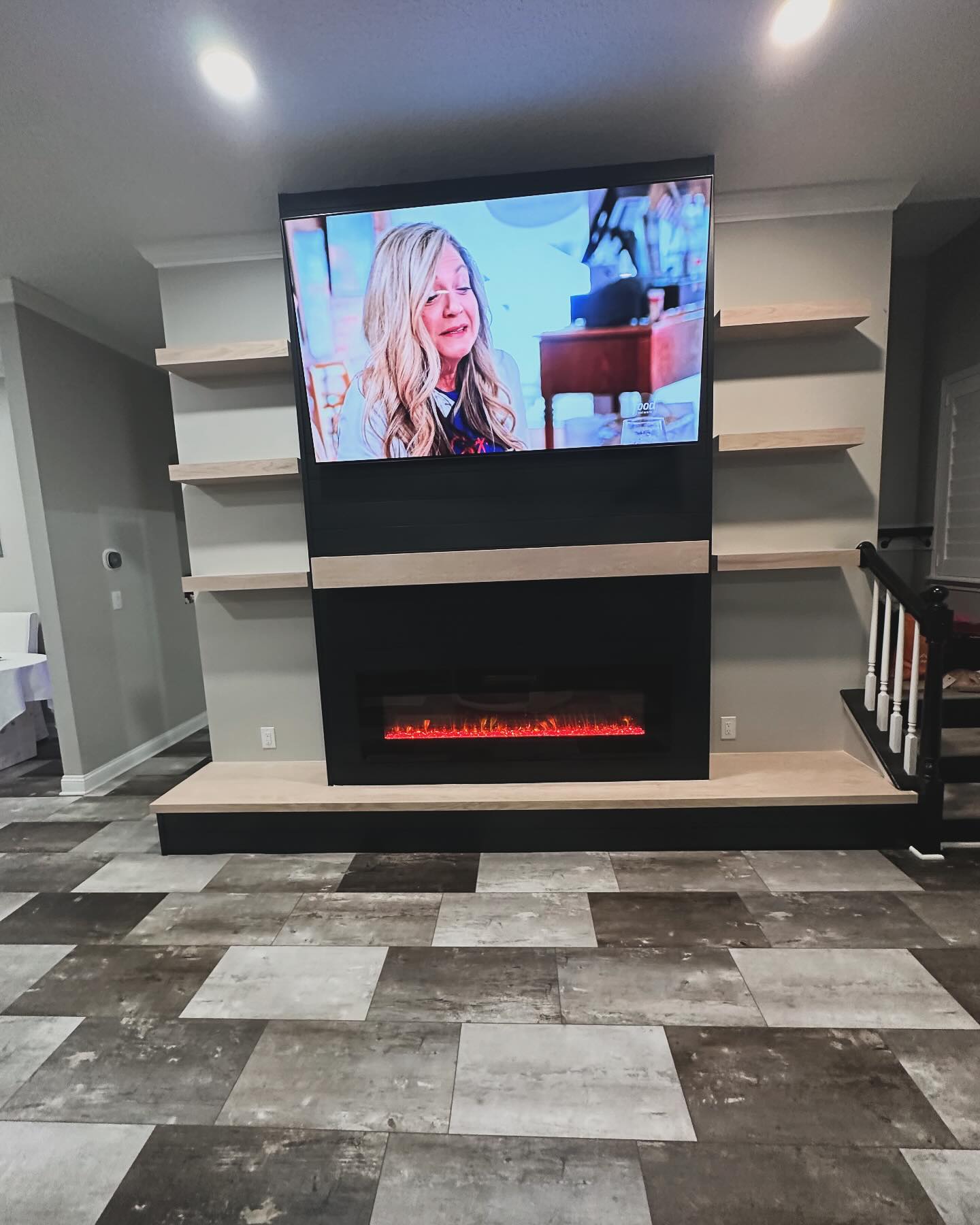 TV Entertainment Centers project by AVP Construction JAX