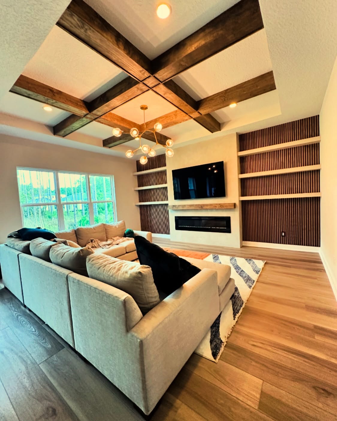TV Entertainment Centers project by AVP Construction JAX