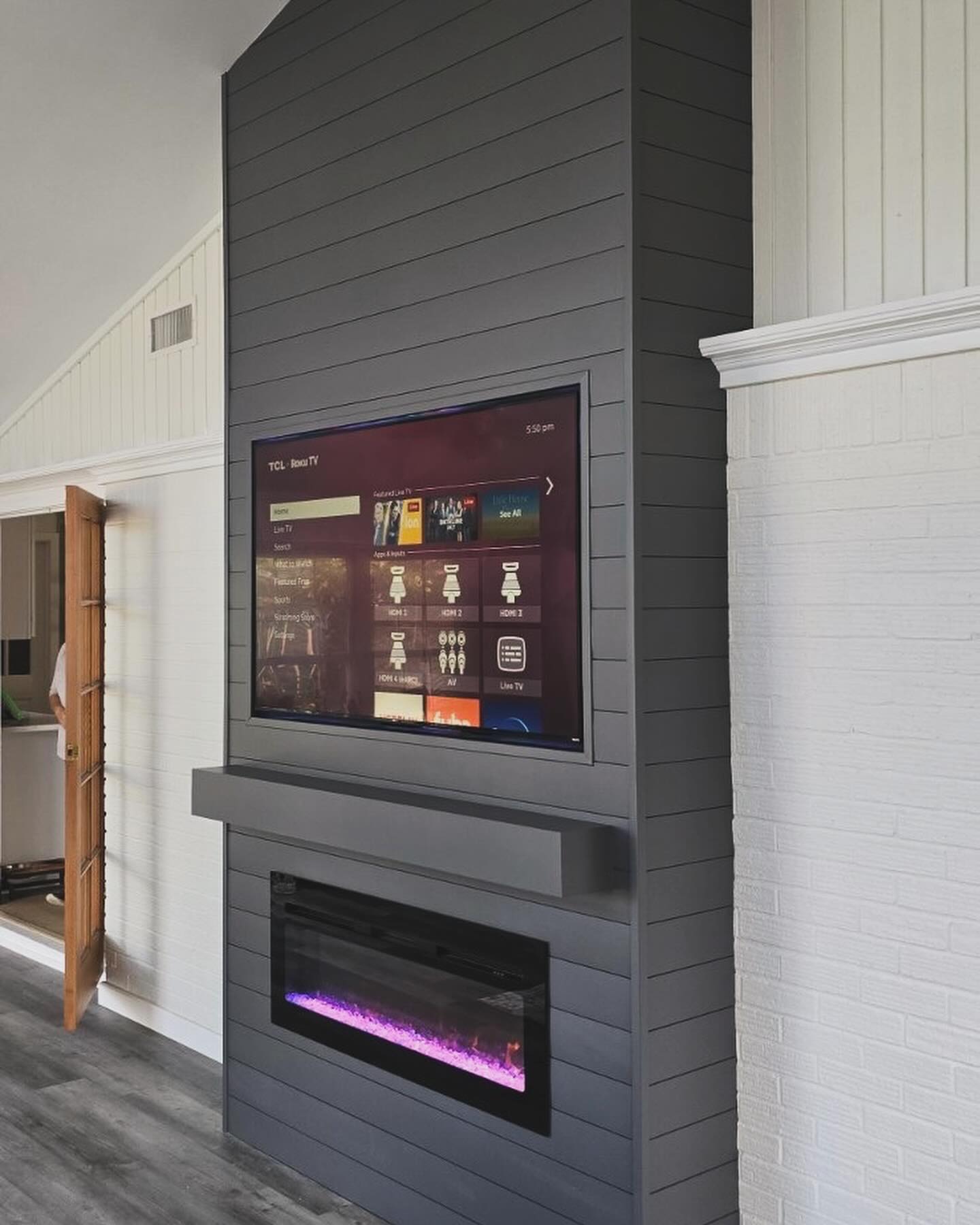 TV Entertainment Centers project by AVP Construction JAX