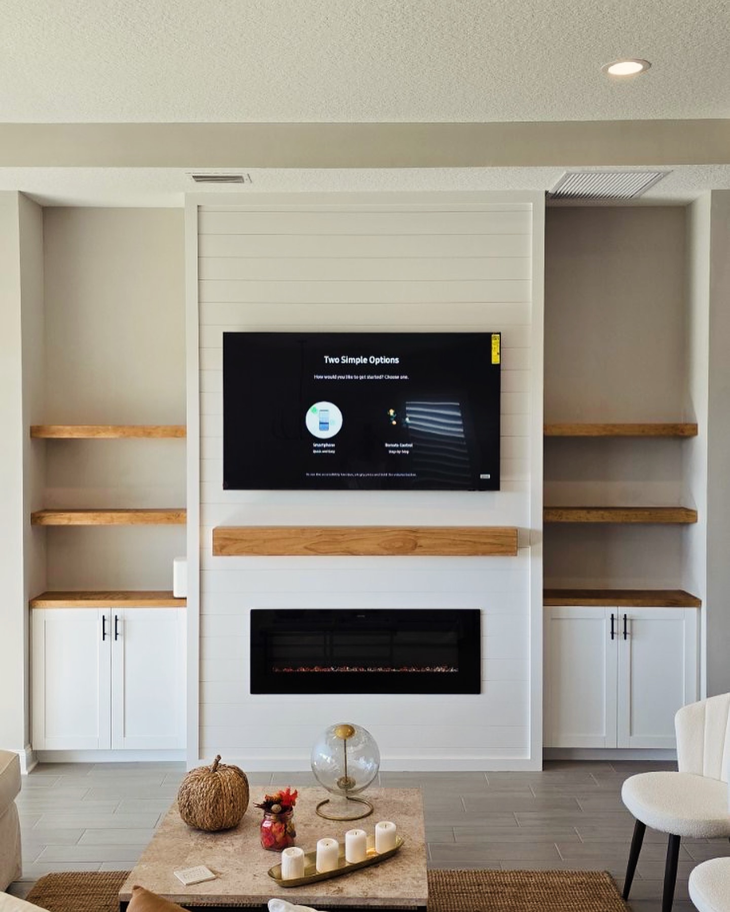 TV Entertainment Centers project by AVP Construction JAX