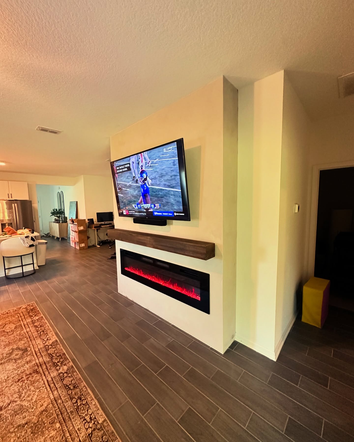 TV Entertainment Centers project by AVP Construction JAX