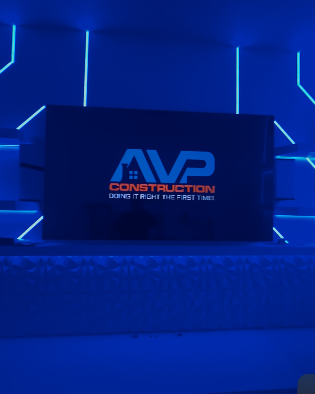 TV Entertainment Centers project by AVP Construction JAX