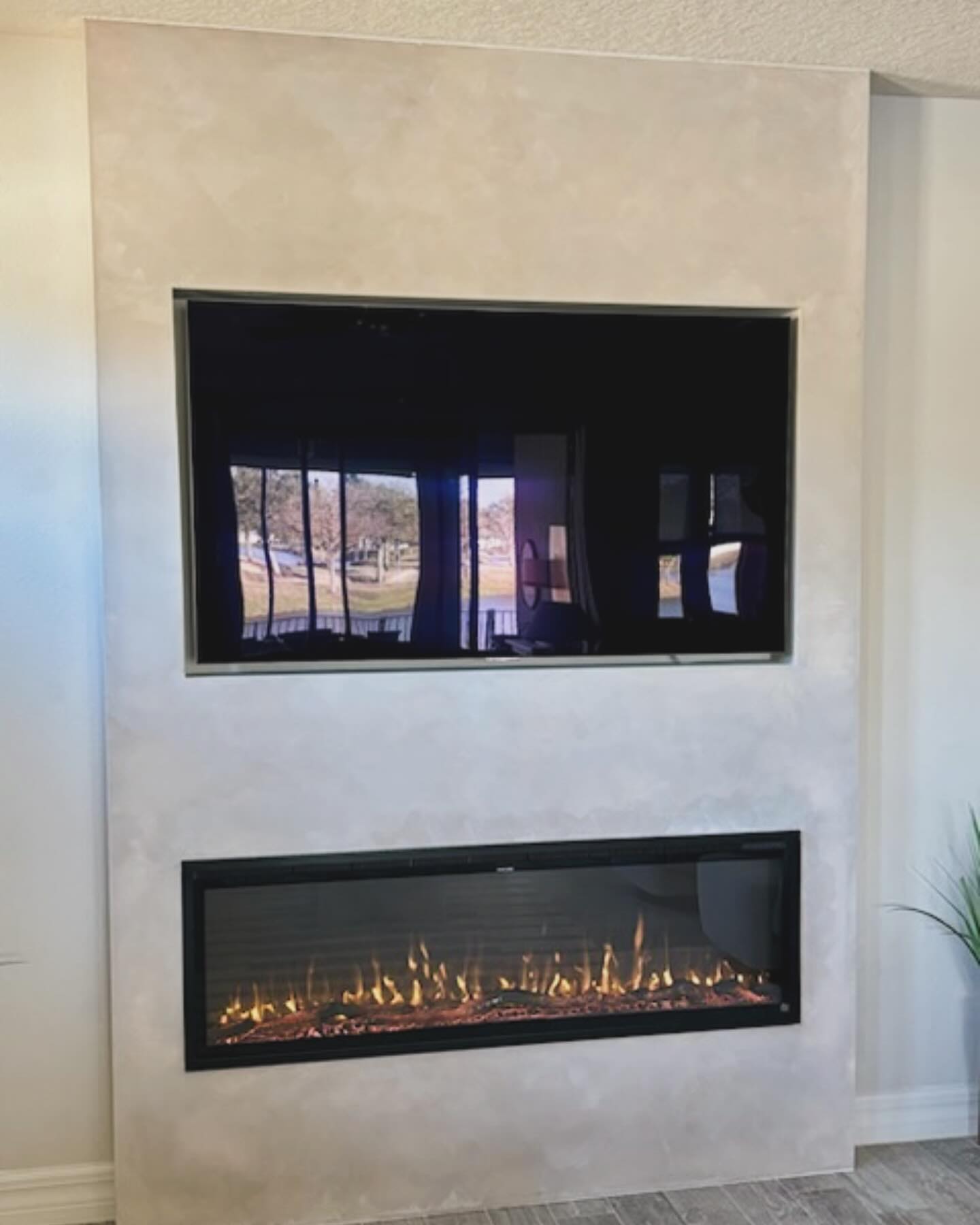 TV Entertainment Centers project by AVP Construction JAX