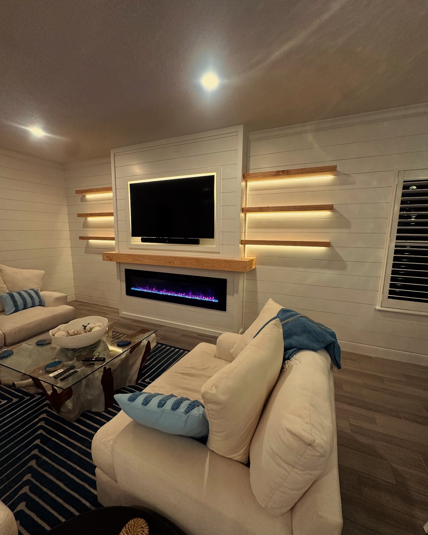 TV Entertainment Centers project by AVP Construction JAX