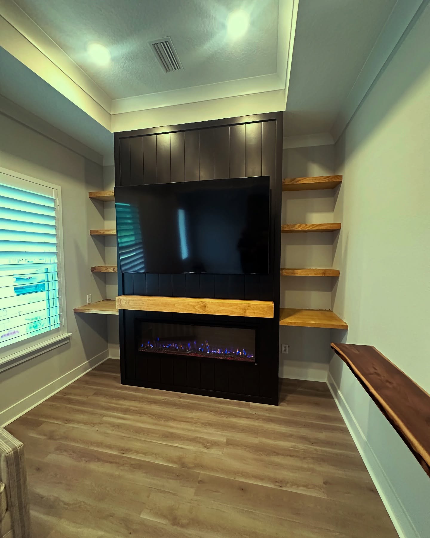 TV Entertainment Centers project by AVP Construction JAX