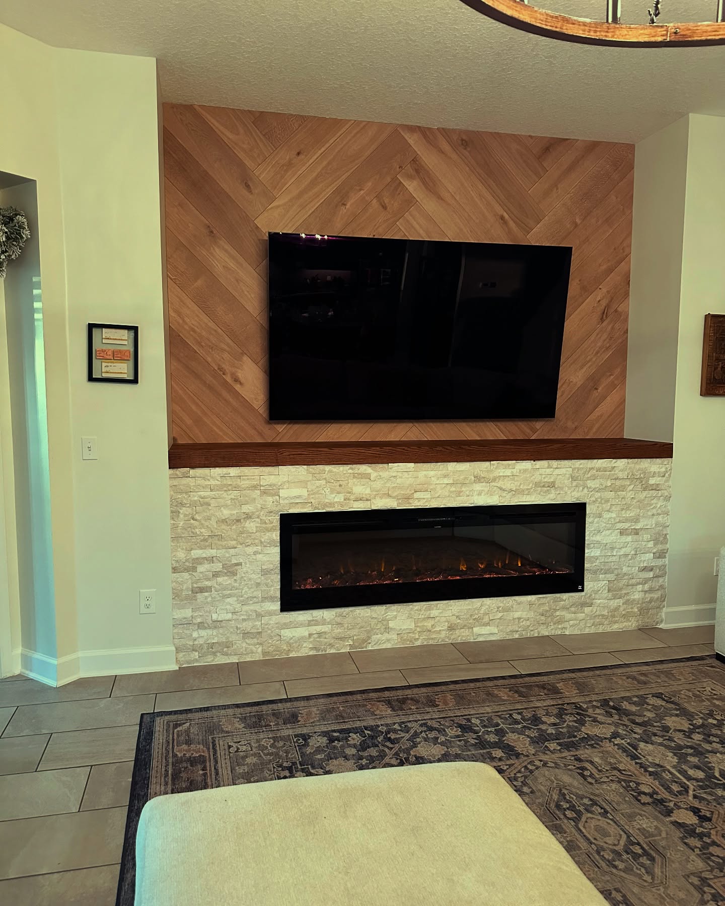 TV Entertainment Centers project by AVP Construction JAX