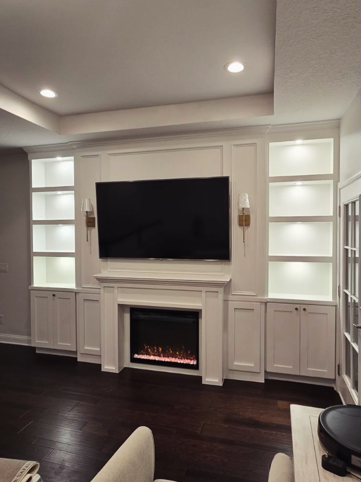 TV Entertainment Centers project by AVP Construction JAX