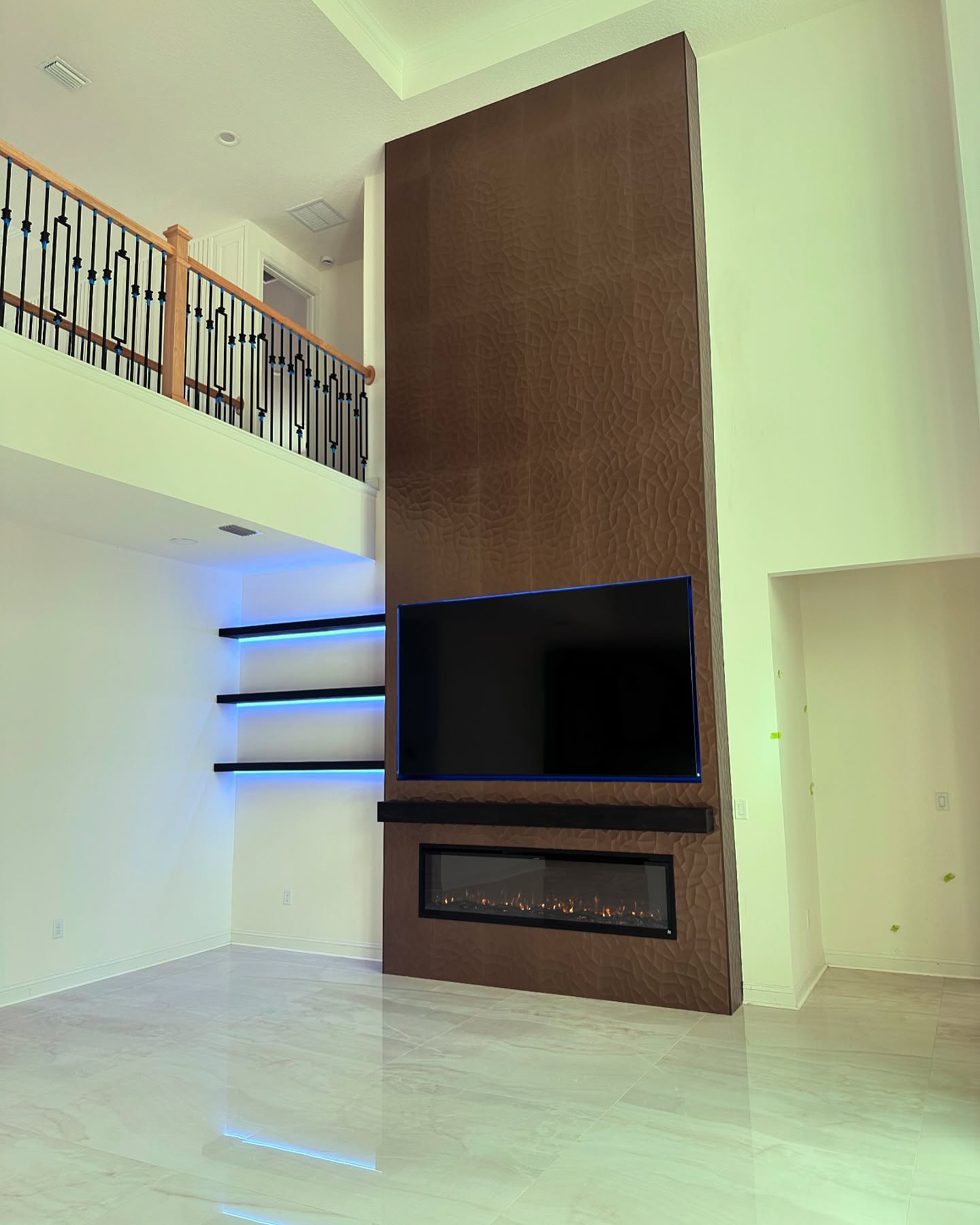 TV Entertainment Centers project by AVP Construction JAX