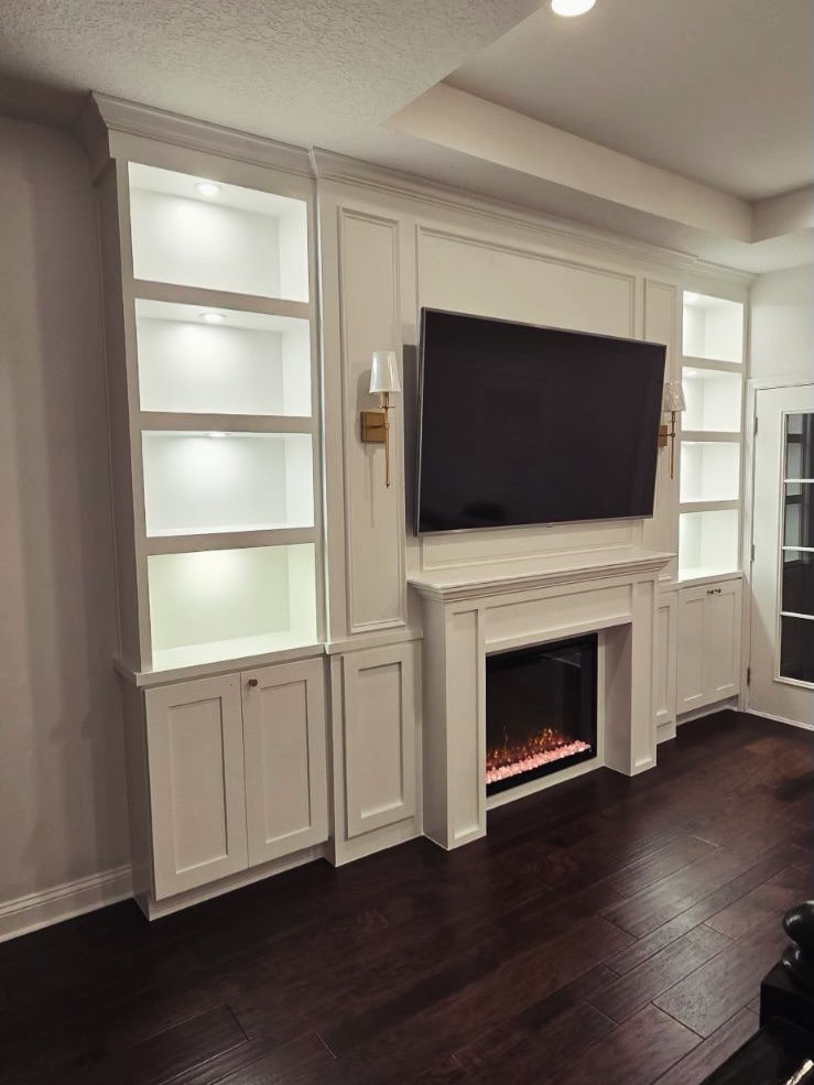 TV Entertainment Centers project by AVP Construction JAX