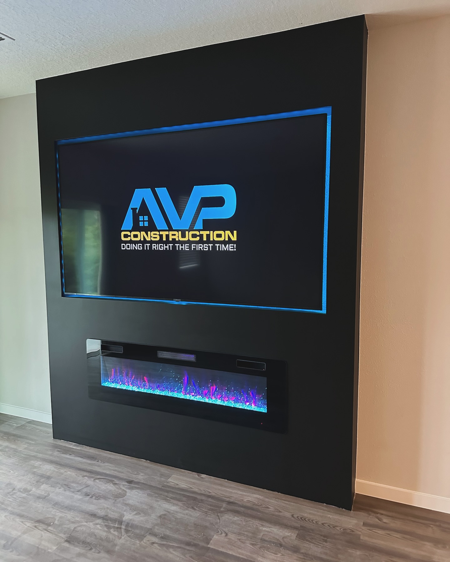 TV Entertainment Centers project by AVP Construction JAX