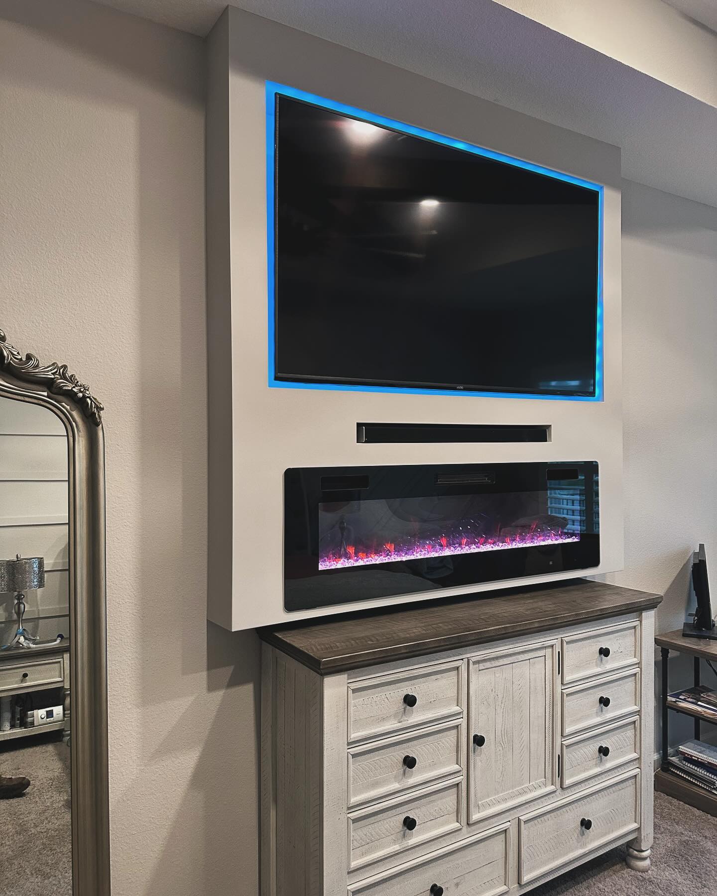 TV Entertainment Centers project by AVP Construction JAX