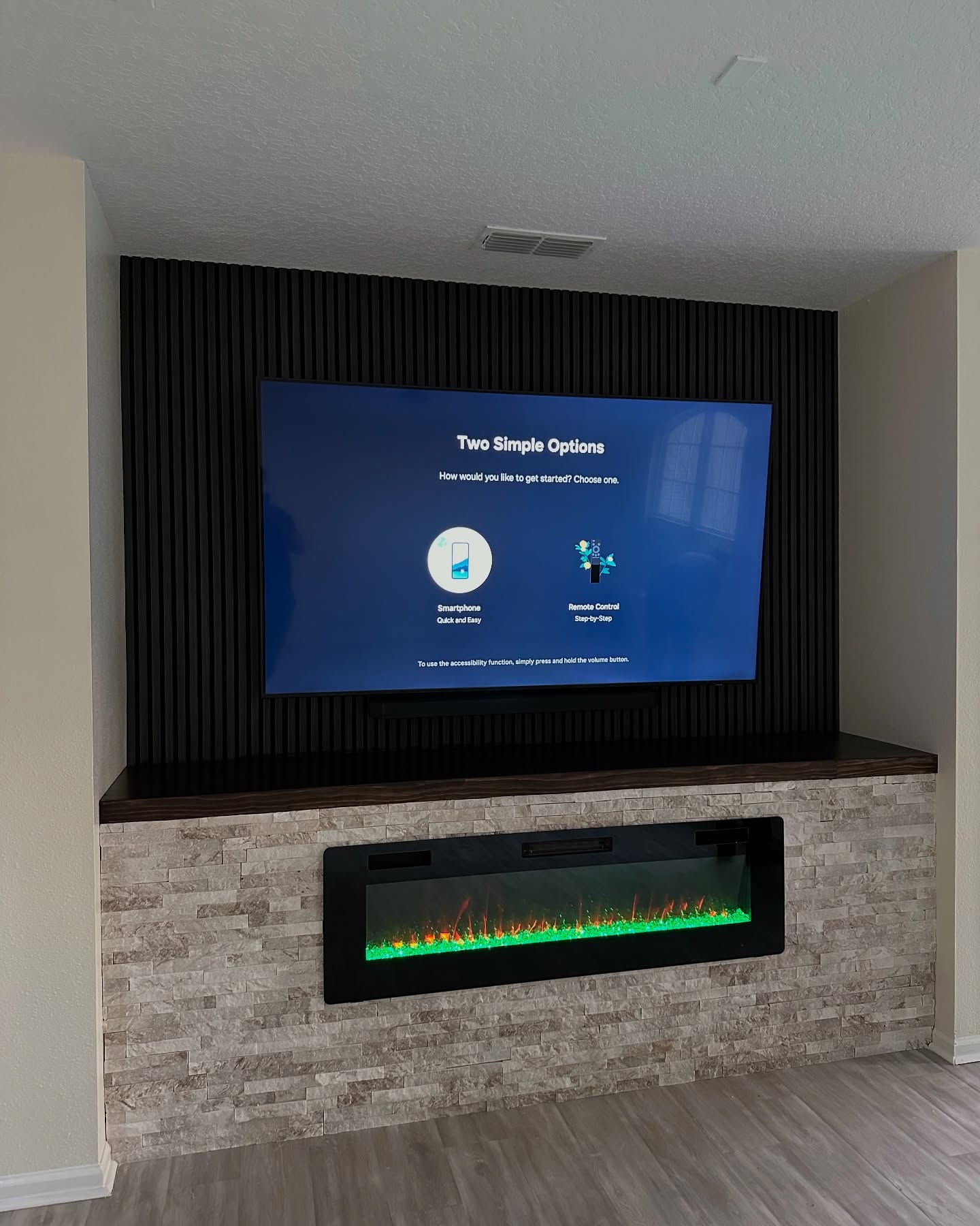 TV Entertainment Centers project by AVP Construction JAX