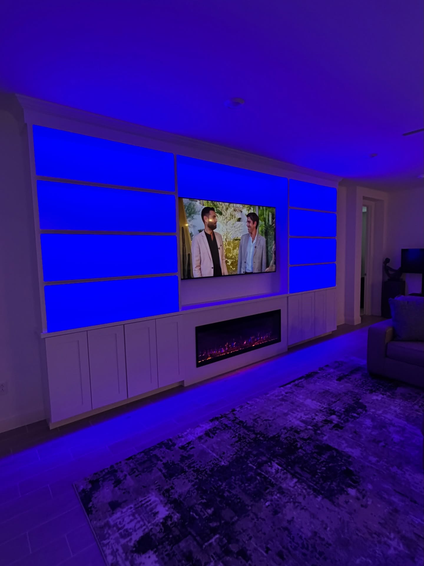 TV Entertainment Centers project by AVP Construction JAX