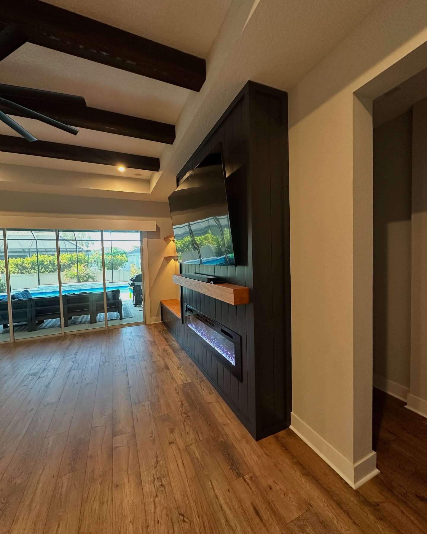 TV Entertainment Centers project by AVP Construction JAX