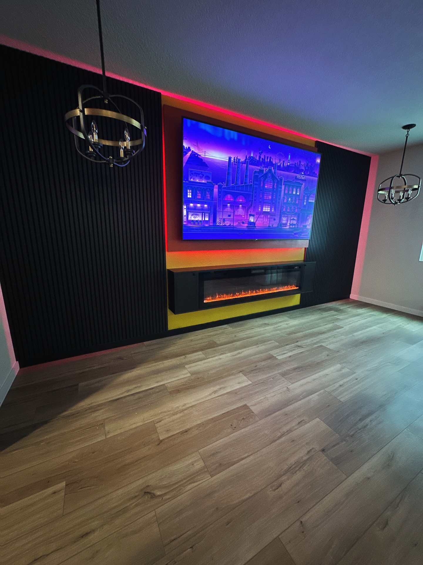 TV Entertainment Centers project by AVP Construction JAX