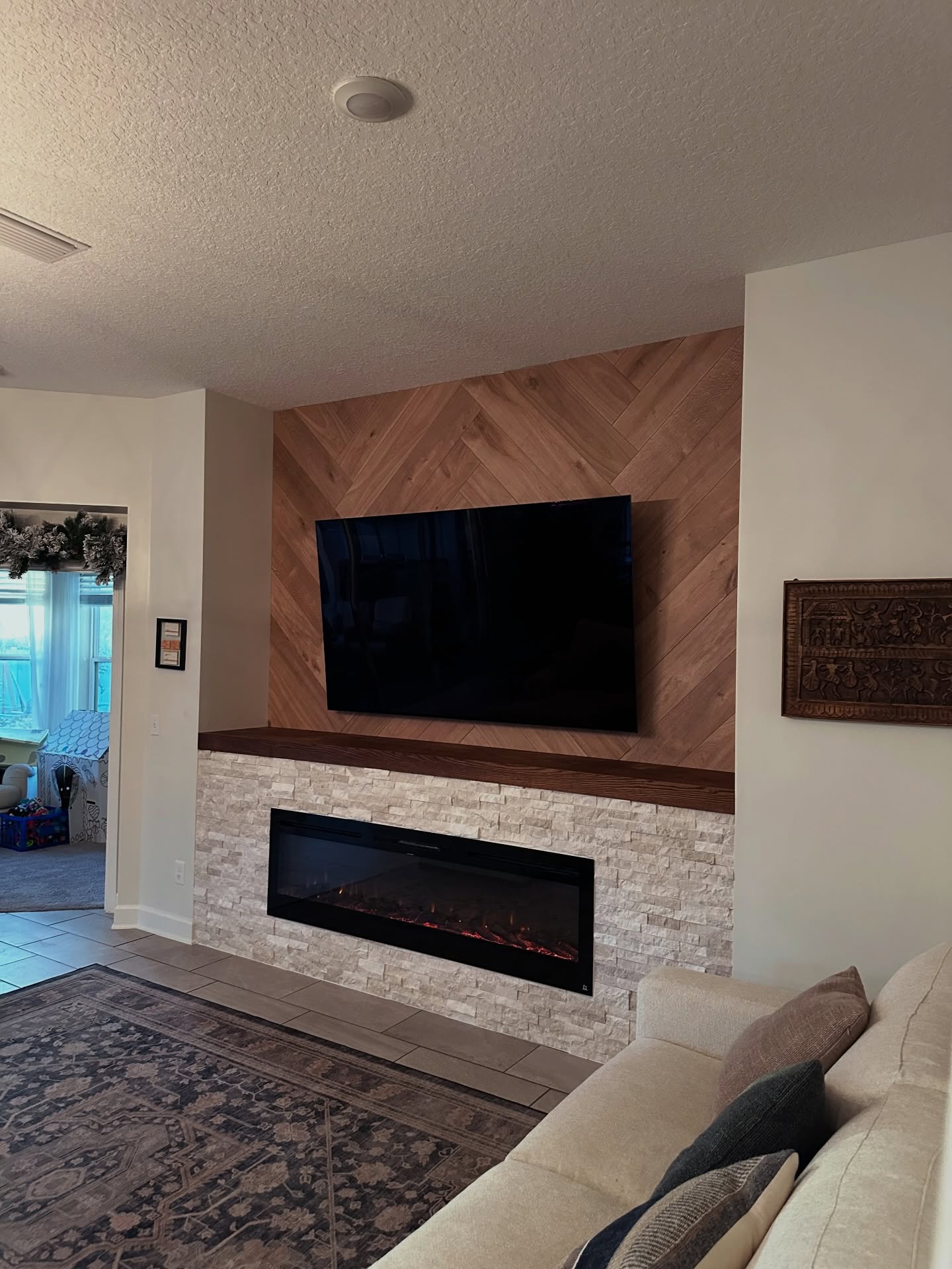 TV Entertainment Centers project by AVP Construction JAX