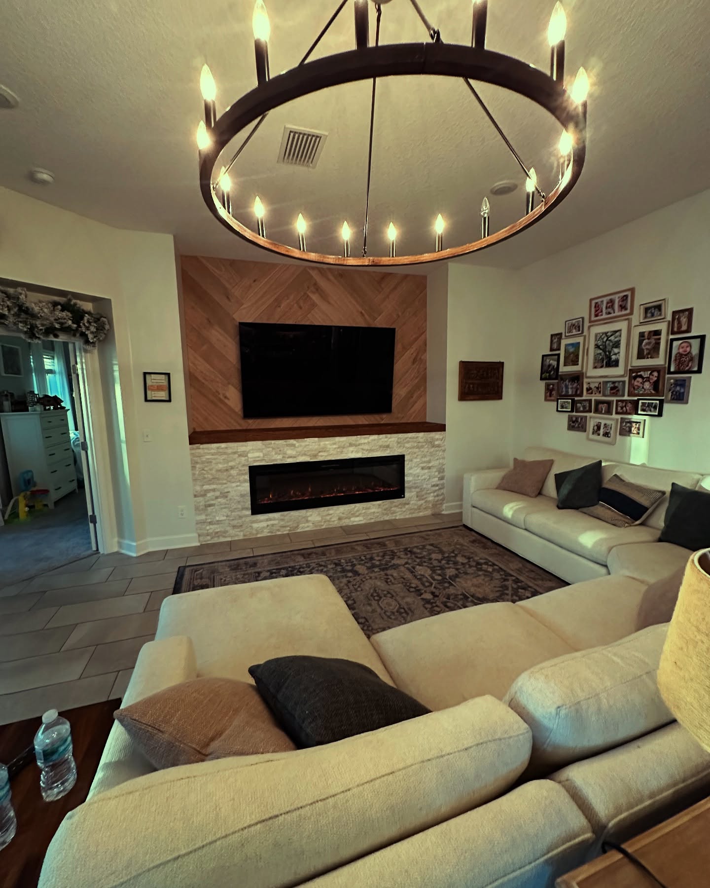 TV Entertainment Centers project by AVP Construction JAX