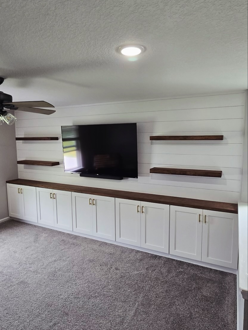 TV Entertainment Centers project by AVP Construction JAX