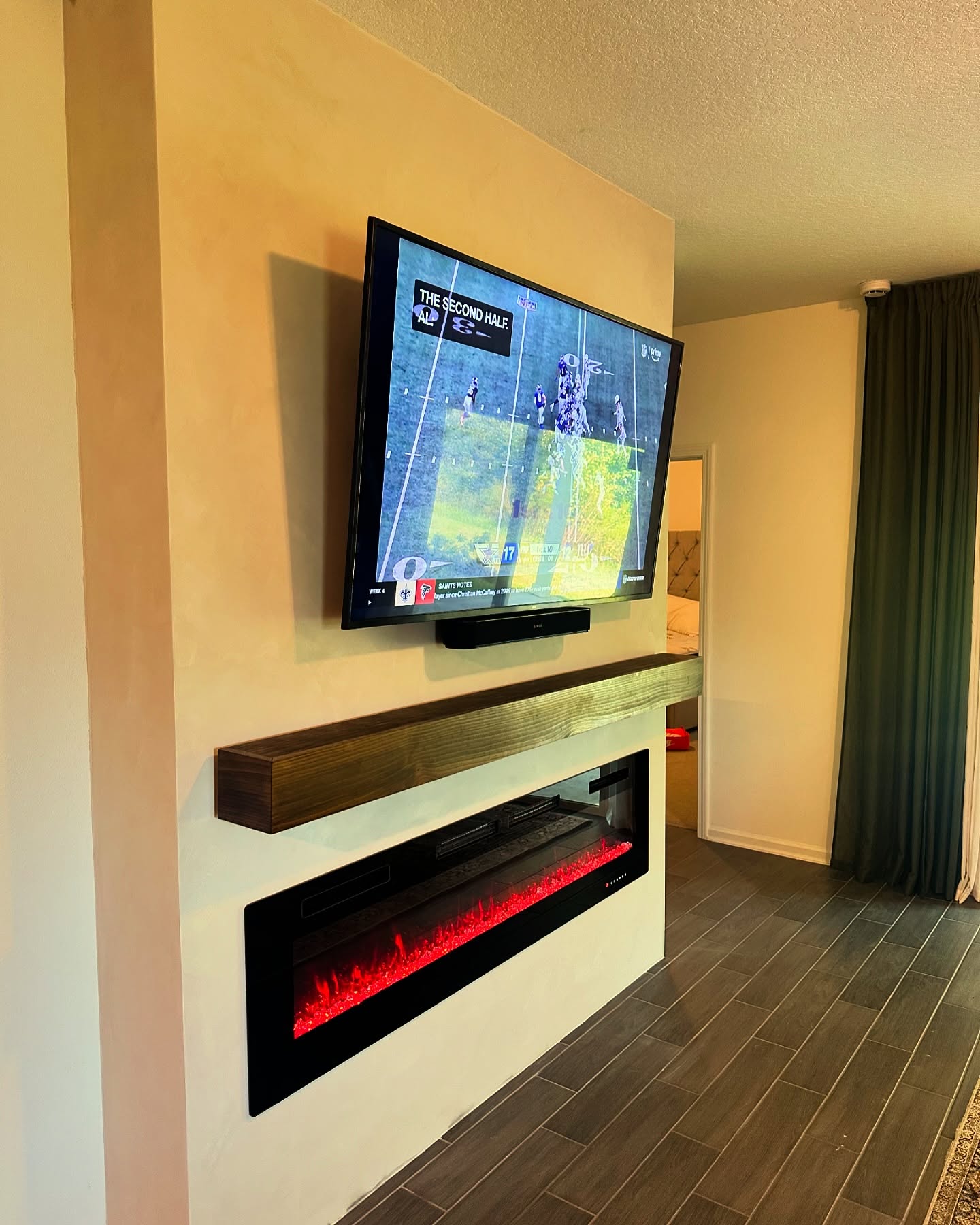 TV Entertainment Centers project by AVP Construction JAX