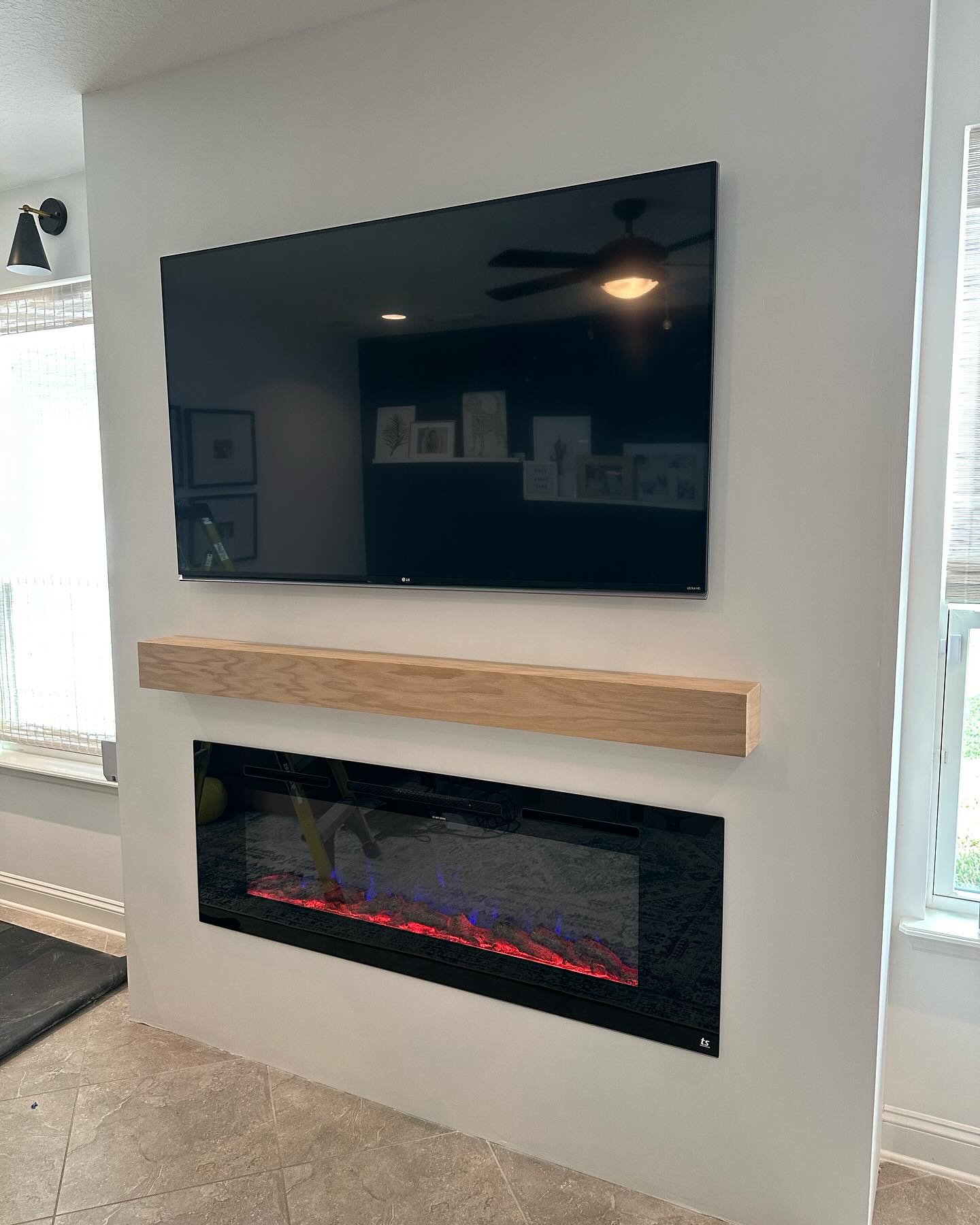TV Entertainment Centers project by AVP Construction JAX