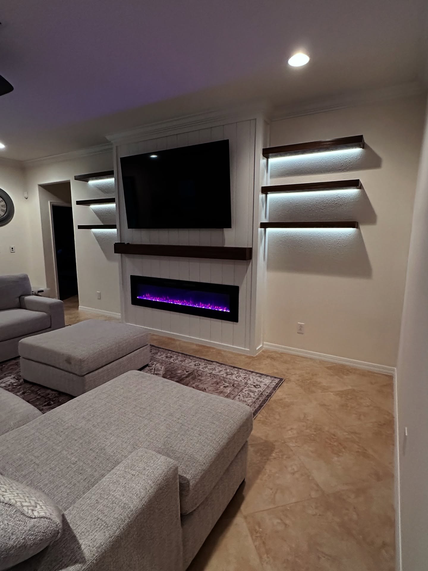 TV Entertainment Centers project by AVP Construction JAX