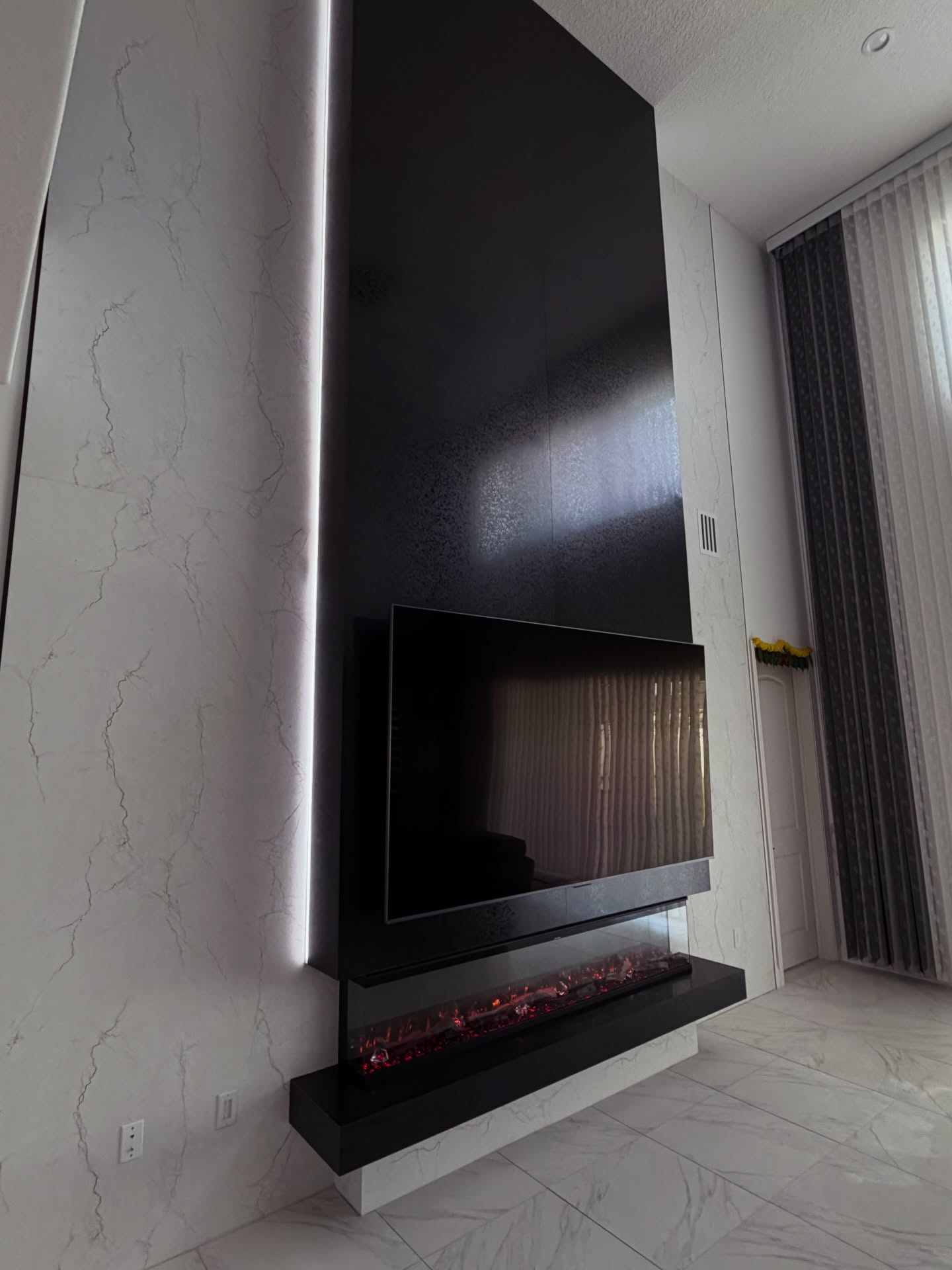 TV Entertainment Centers project by AVP Construction JAX