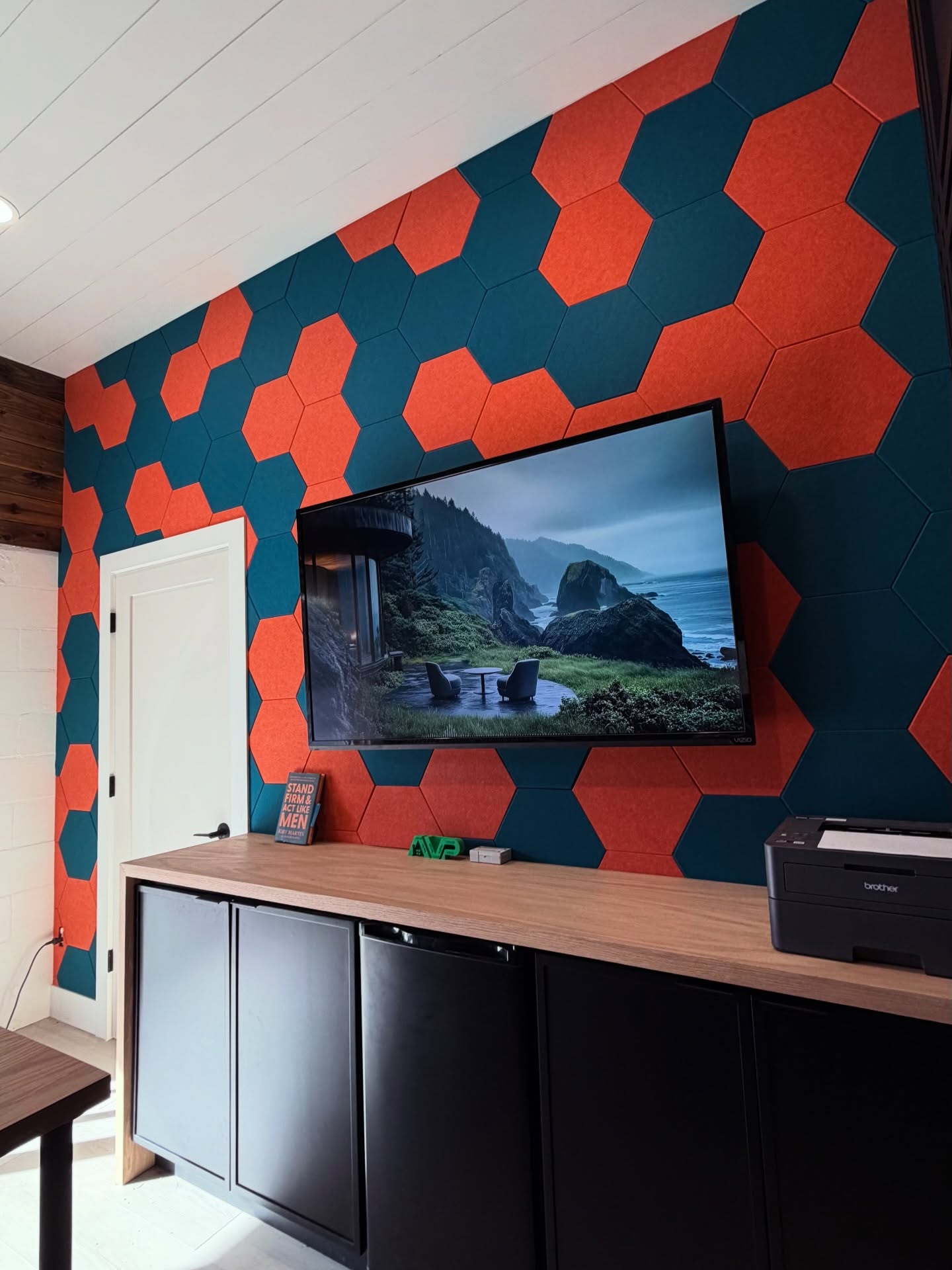 TV Entertainment Centers project by AVP Construction JAX
