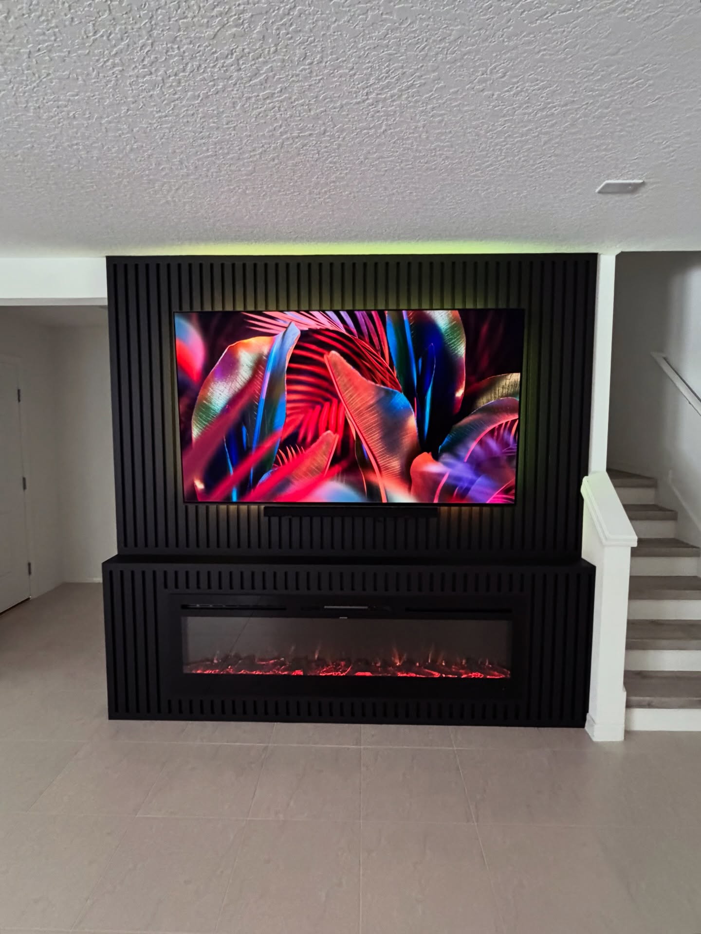 TV Entertainment Centers project by AVP Construction JAX