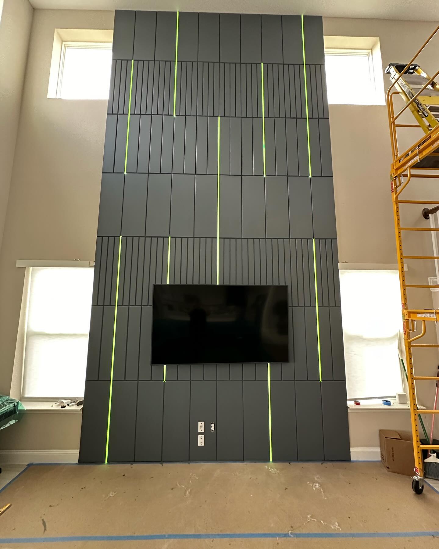 TV Entertainment Centers project by AVP Construction JAX
