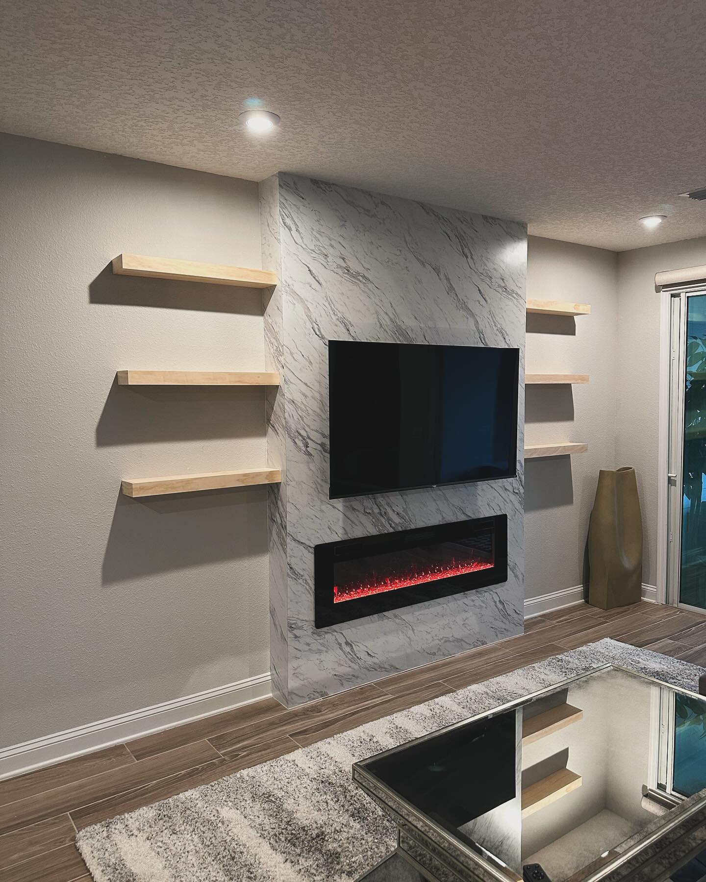 TV Entertainment Centers project by AVP Construction JAX