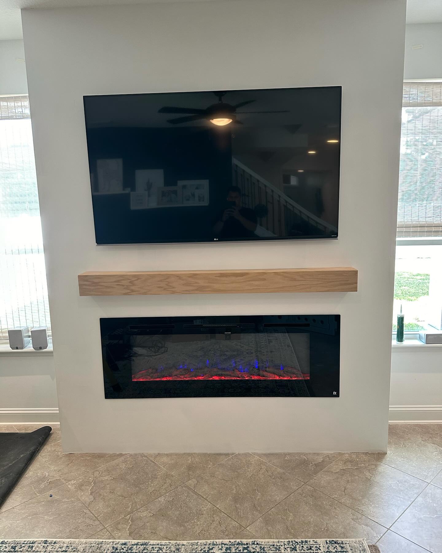 TV Entertainment Centers project by AVP Construction JAX