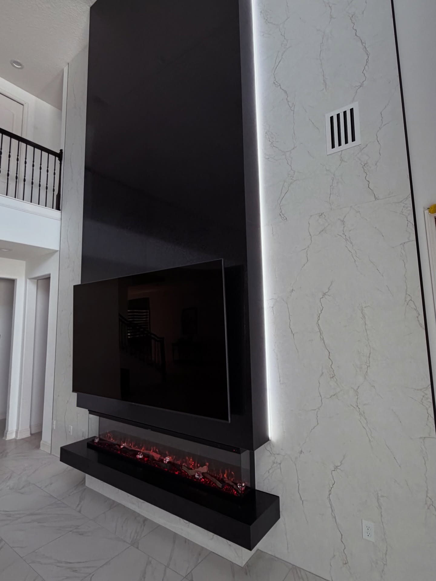 TV Entertainment Centers project by AVP Construction JAX