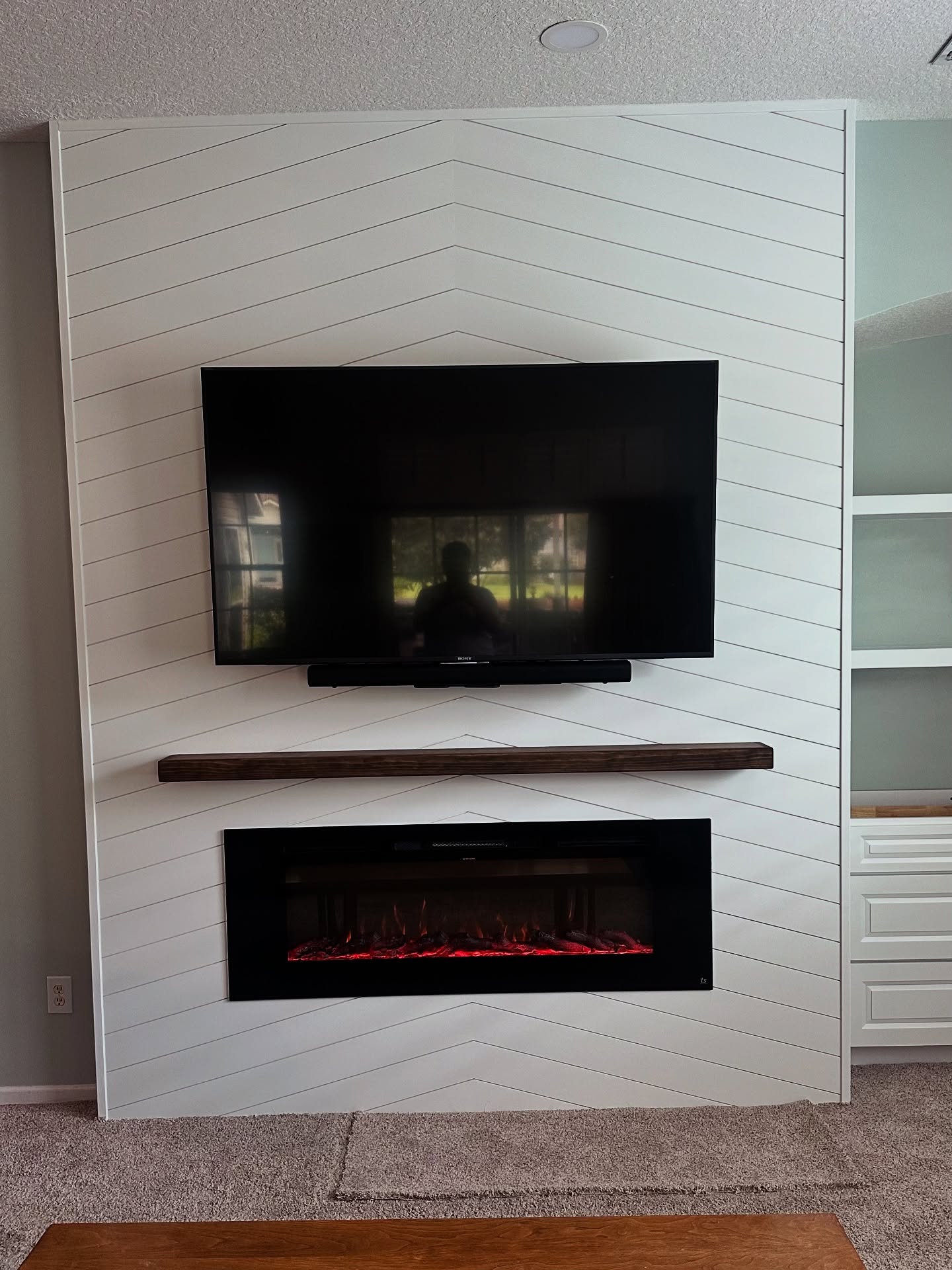 TV Entertainment Centers project by AVP Construction JAX