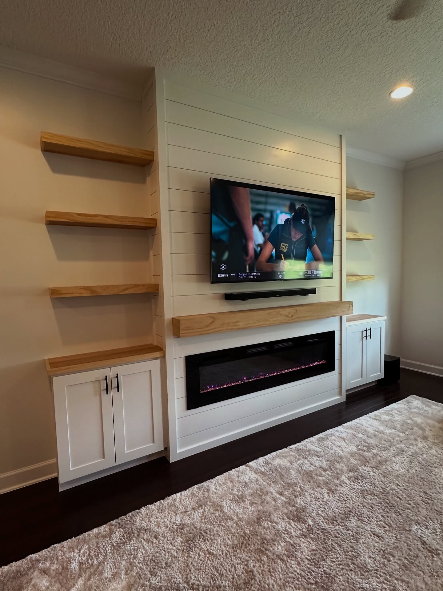TV Entertainment Centers project by AVP Construction JAX