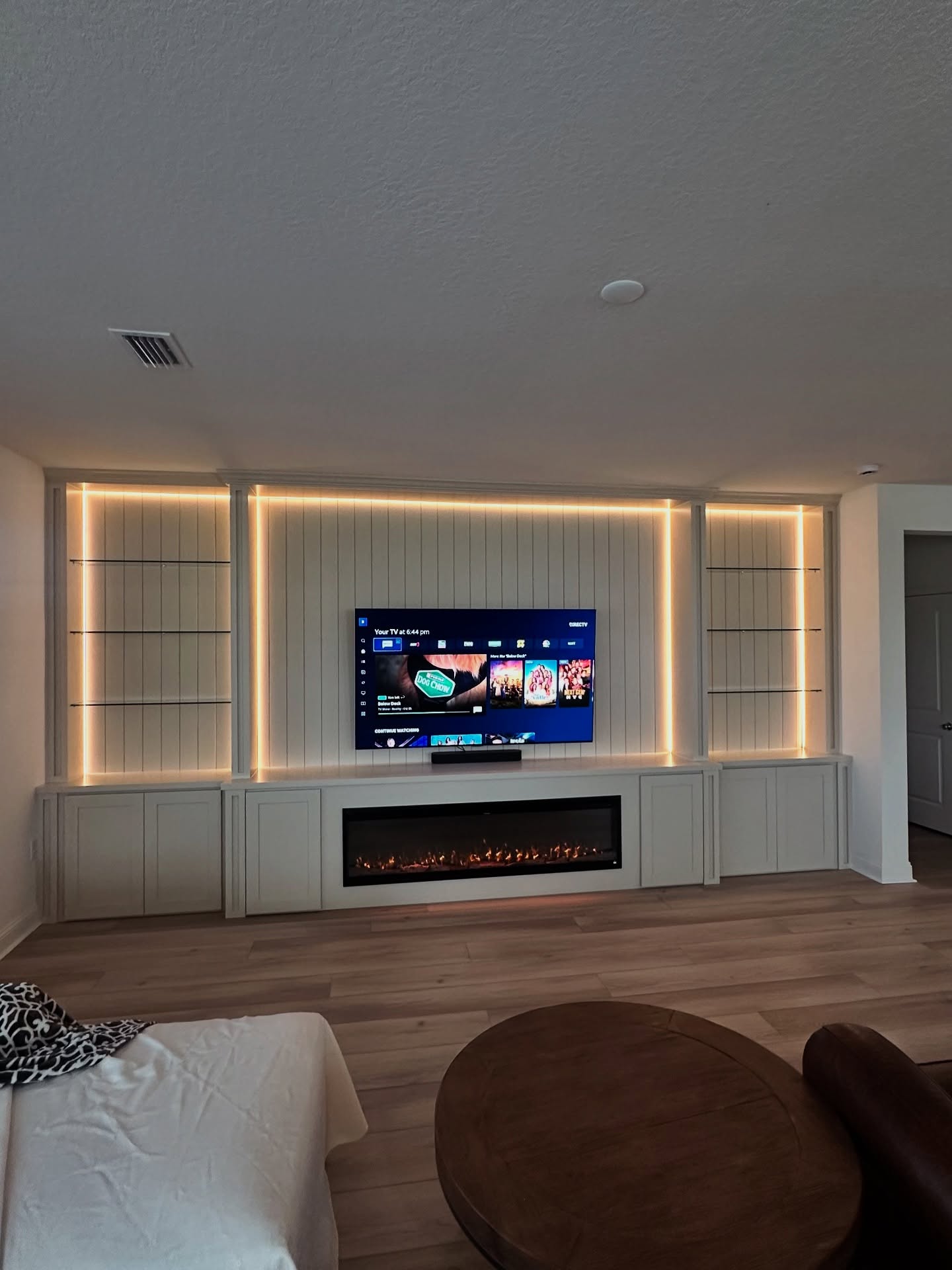 TV Entertainment Centers project by AVP Construction JAX