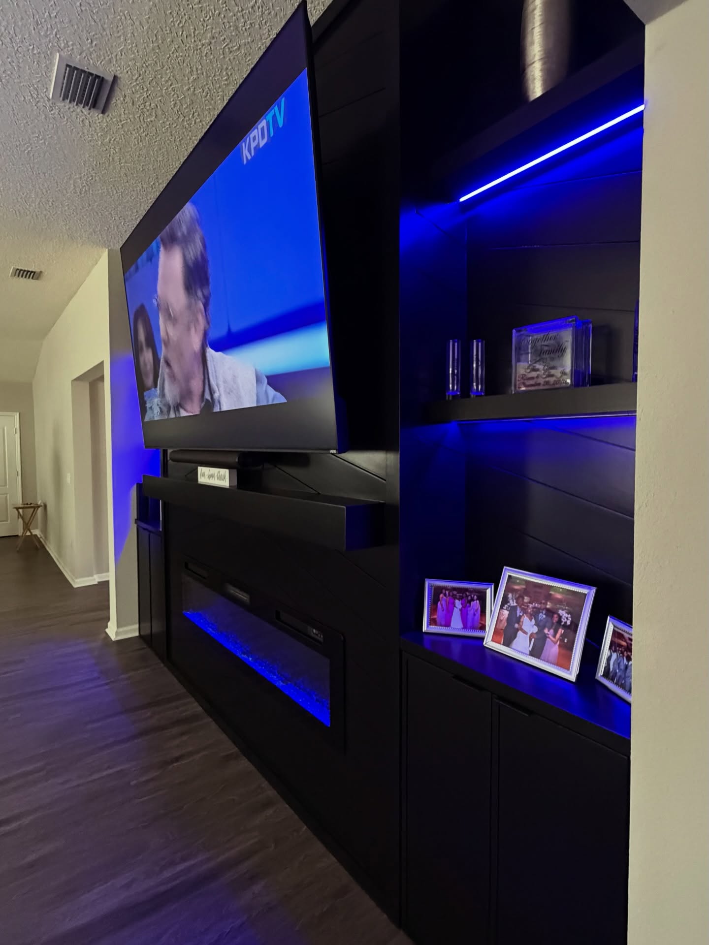 TV Entertainment Centers project by AVP Construction JAX