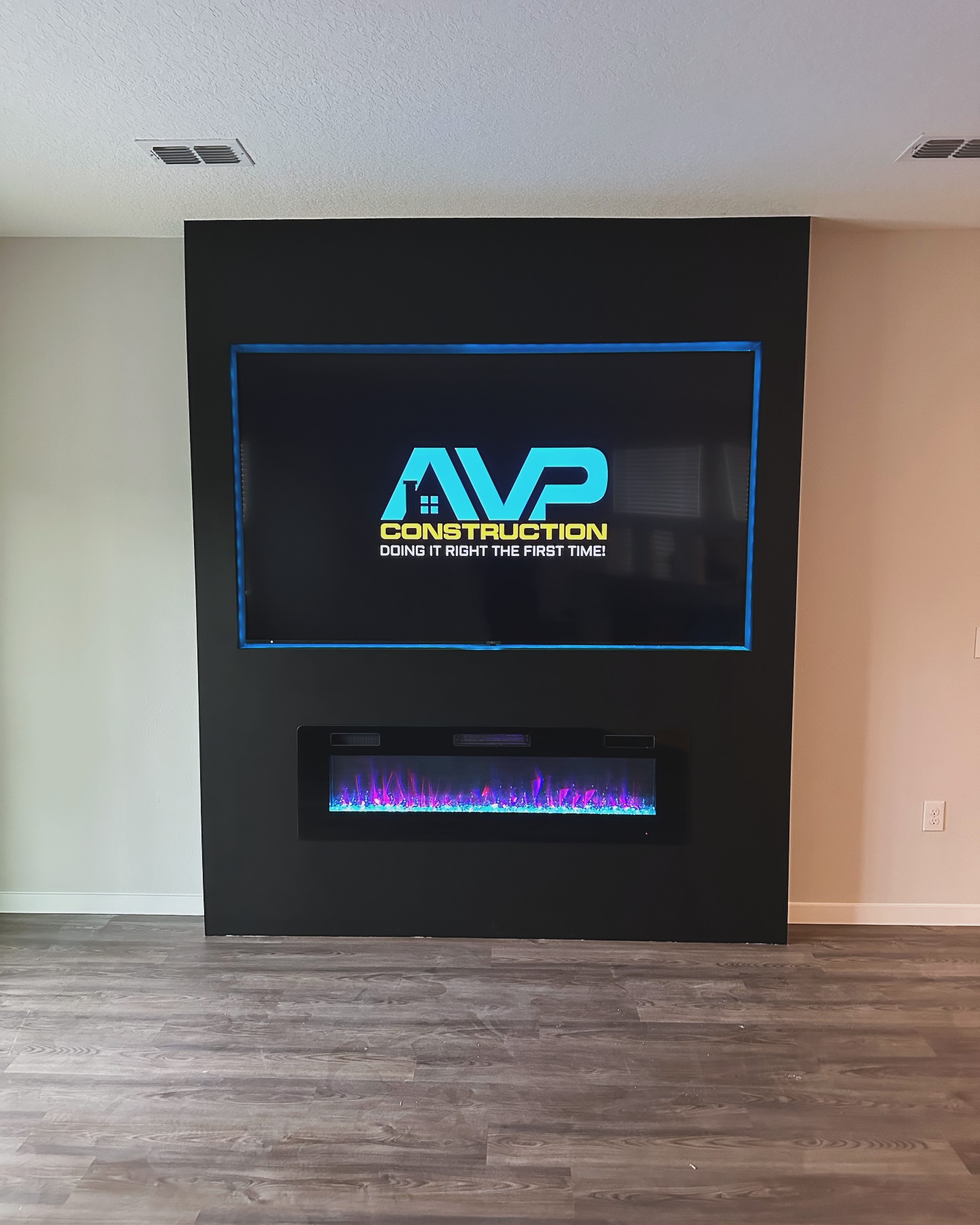TV Entertainment Centers project by AVP Construction JAX