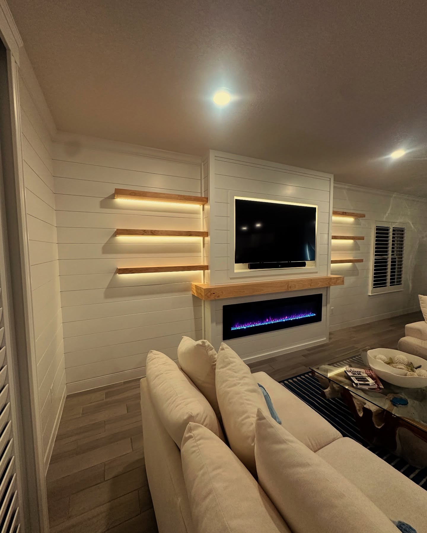 TV Entertainment Centers project by AVP Construction JAX